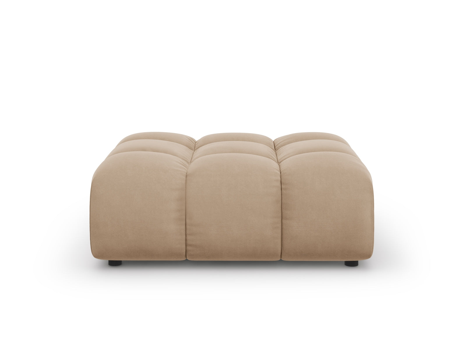 Sky Velour Pouf 1 Sitz 80cm in Sand-Casino präsentiert im Onlineshop von KAQTU Design AG. Pouf ist von Cosmopolitan Design