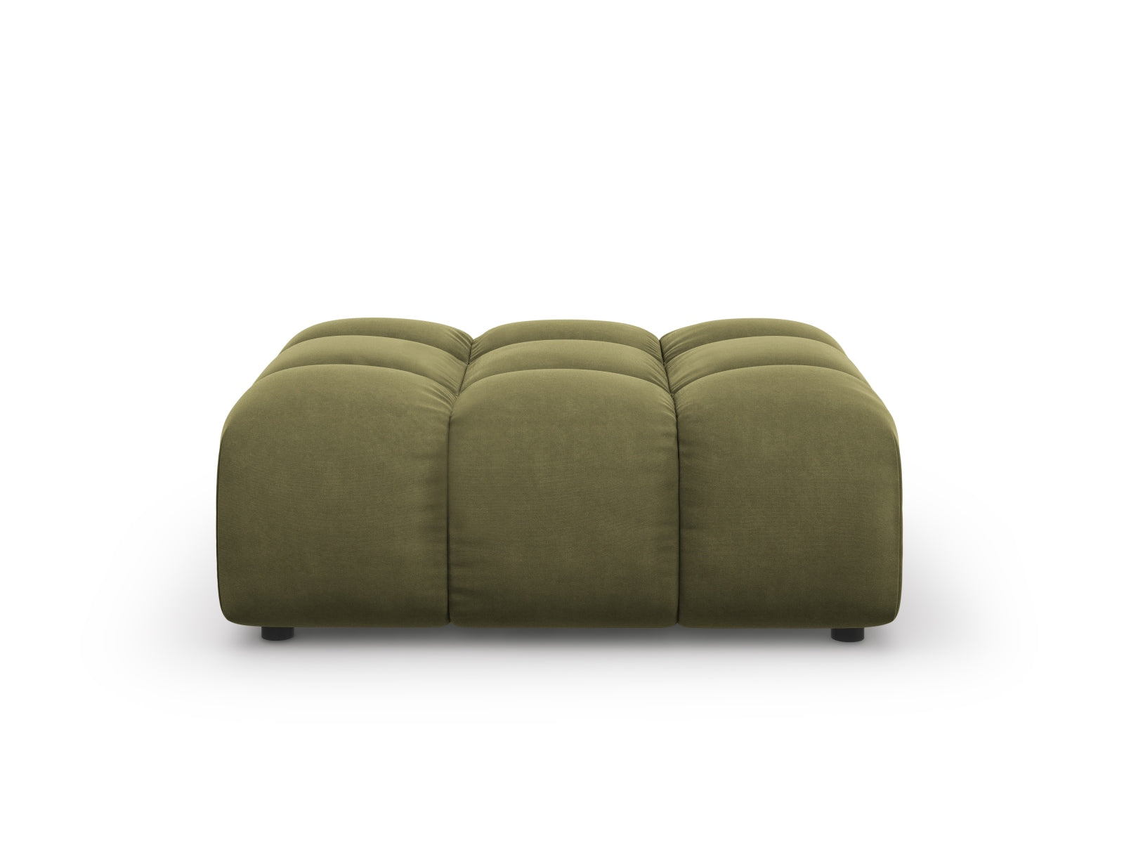 Sky Velour Pouf 1 Sitz 80cm in Light Green-Casino präsentiert im Onlineshop von KAQTU Design AG. Pouf ist von Cosmopolitan Design