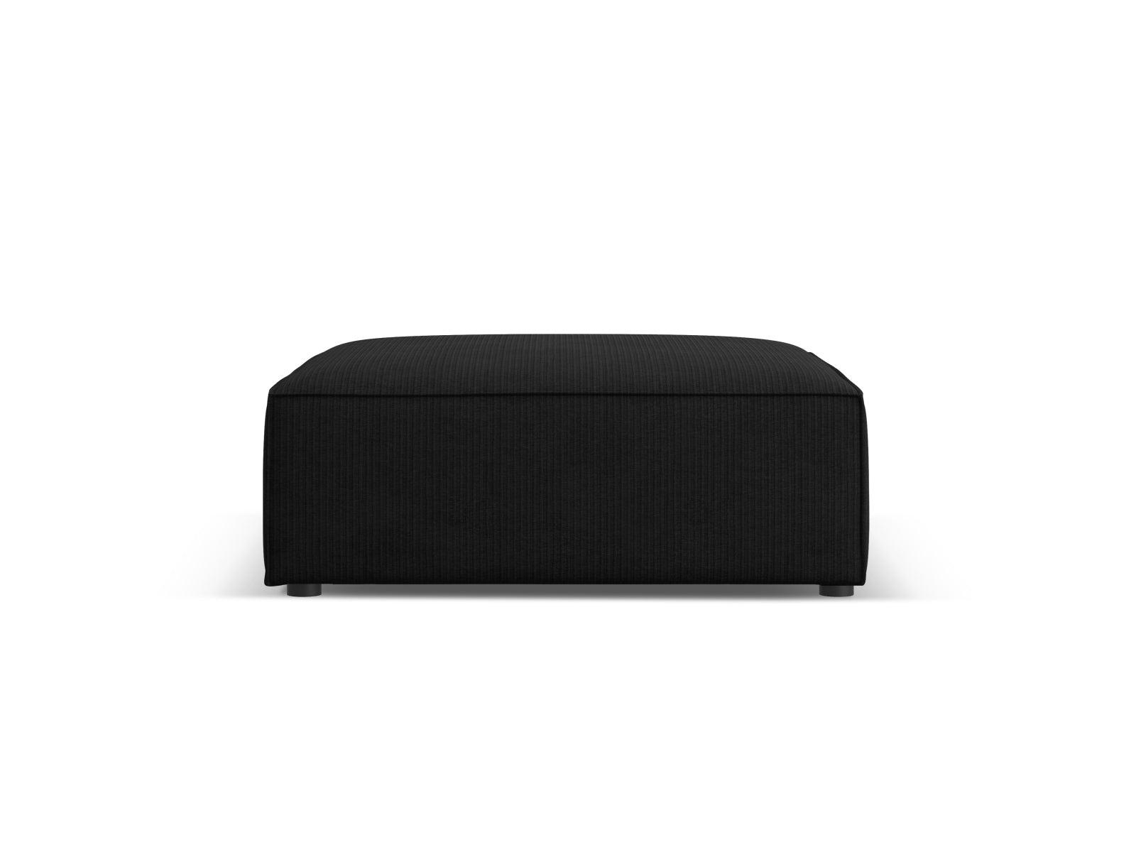 Arendal Pouf 1 Sitz in Black präsentiert im Onlineshop von KAQTU Design AG. Pouf ist von Cosmopolitan Design