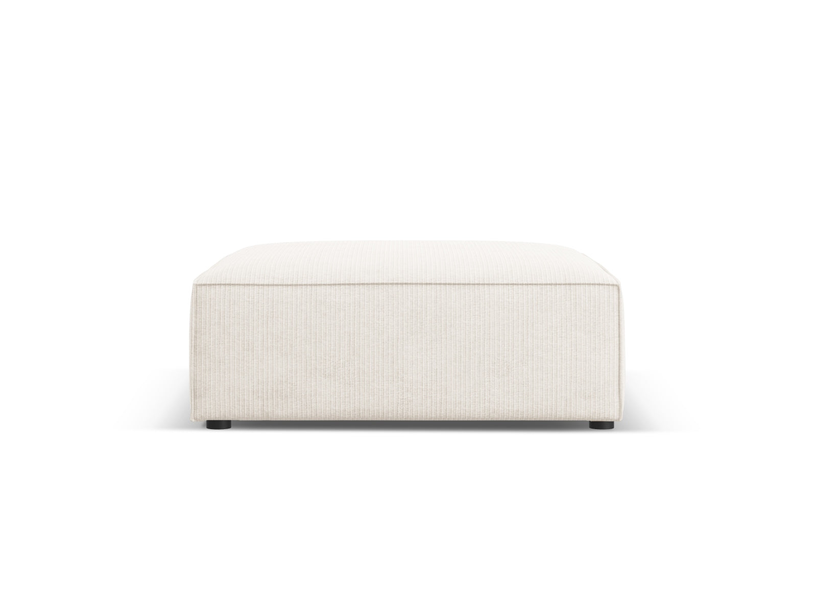 Arendal Pouf 1 Sitz in Ivory präsentiert im Onlineshop von KAQTU Design AG. Pouf ist von Cosmopolitan Design