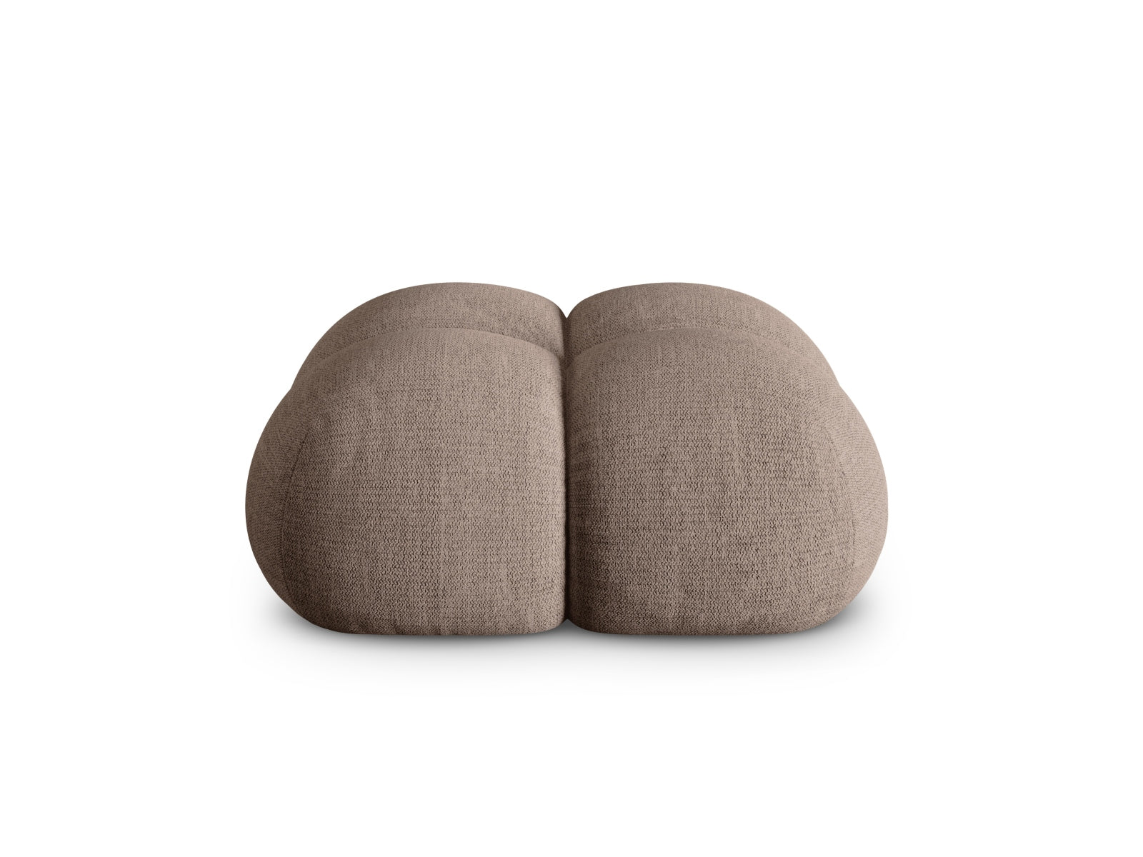 Loretto Pouf 1 Sitz 90cm in Cappuccino präsentiert im Onlineshop von KAQTU Design AG. Pouf ist von Cosmopolitan Design