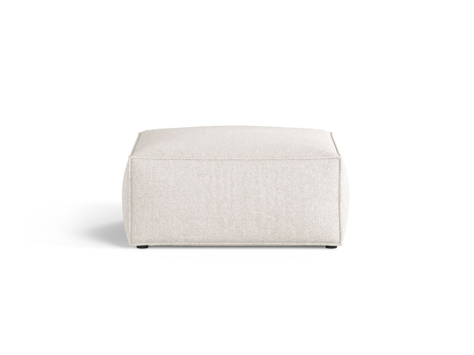 1-Sitzer Pouf Aveiro in Light Beige-Eden präsentiert im Onlineshop von KAQTU Design AG. Pouf ist von Cosmopolitan Design