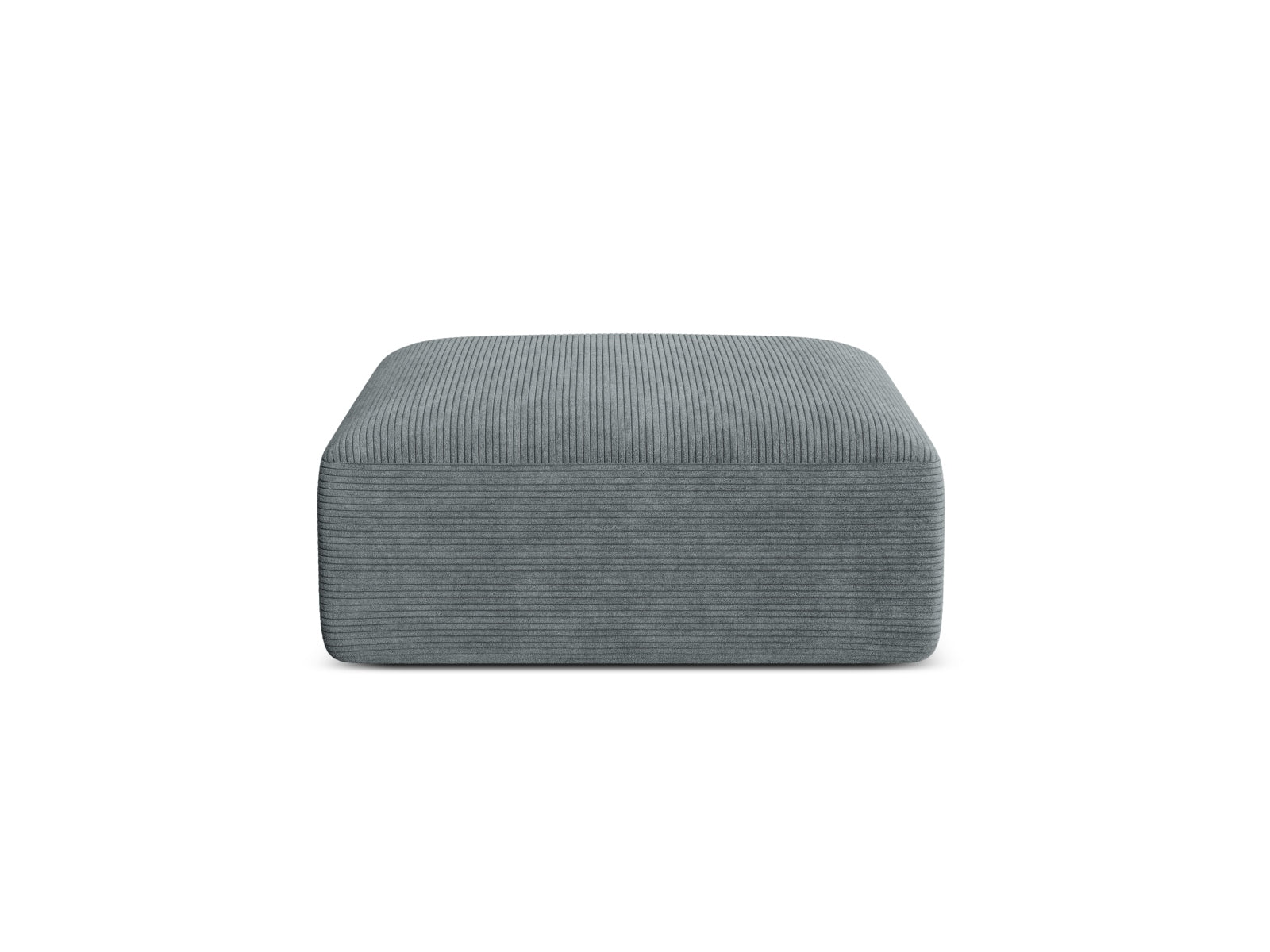 1-Sitzer Pouf Campi in Dark Grey-Lincoln D präsentiert im Onlineshop von KAQTU Design AG. Pouf ist von Cosmopolitan Design