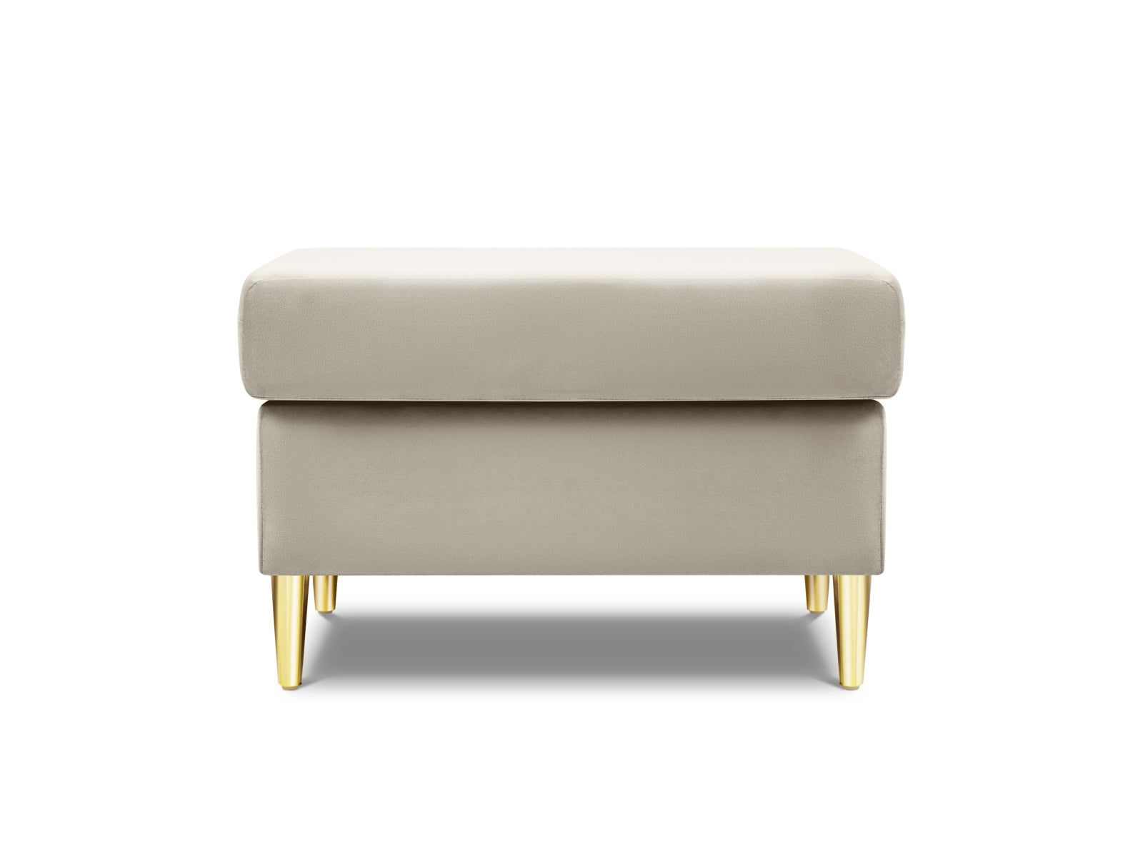 Eleganter Kyoto Velour Pouf 70cm von Cosmopolitan Design – stilvoll, bequem und vielseitig einsetzbar für jedes Zuhause.