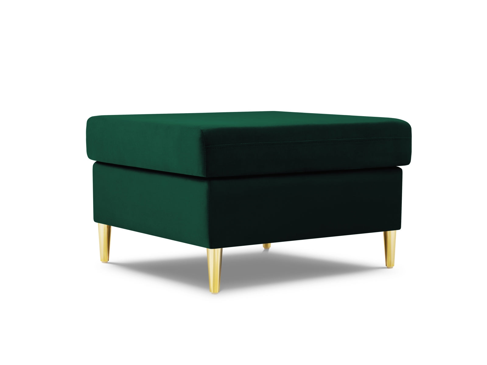 Kyoto Velour Pouf 1 Sitz 70cm in Bottle Green präsentiert im Onlineshop von KAQTU Design AG. Pouf ist von Cosmopolitan Design
