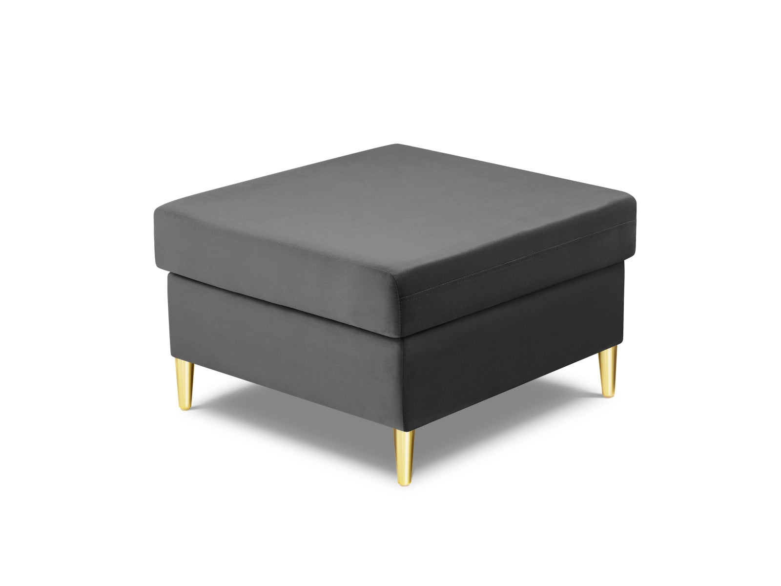 Eleganter Kyoto Pouf mit 70 cm Durchmesser in sanftem Hellgrau, perfekt als Sitzgelegenheit oder dekoratives Element in Ihrem Zuhause.