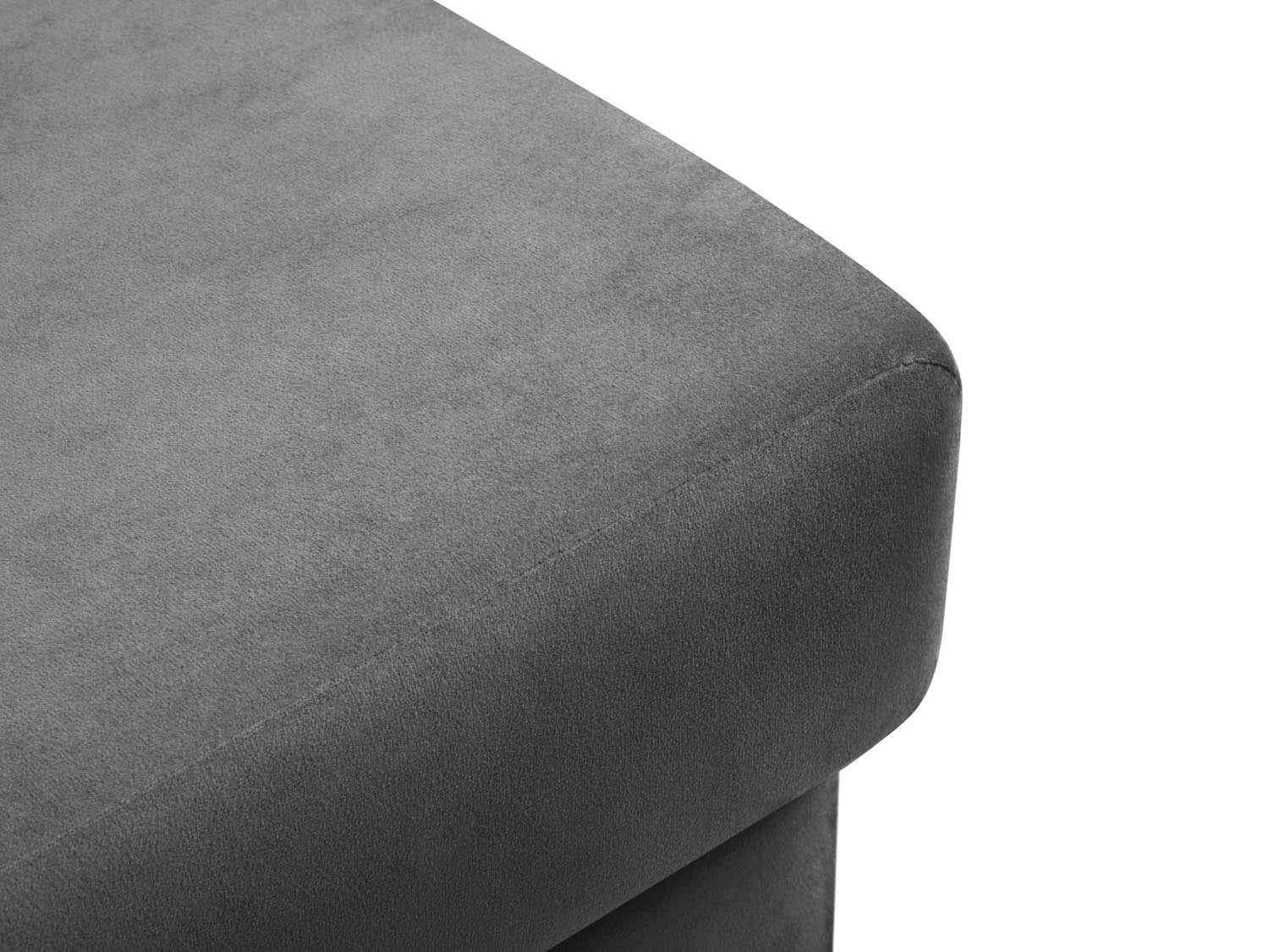 Stylischer Kyoto Pouf mit 70 cm Durchmesser in zartem Hellgrau, ideal für gemütliche Sitzgelegenheiten oder als dekorativer Akzent in jedem Raum.