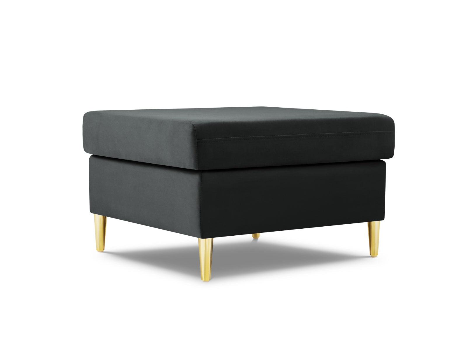 Kyoto Velour Pouf 1 Sitz 70cm in Dark Grey präsentiert im Onlineshop von KAQTU Design AG. Pouf ist von Cosmopolitan Design