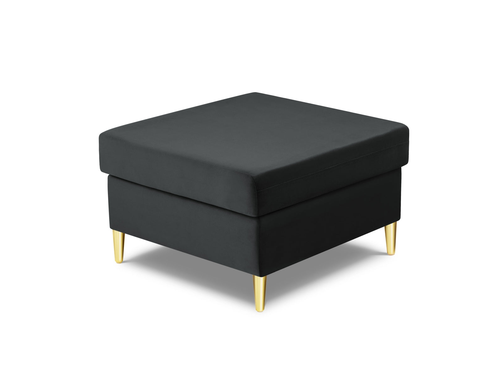 Eleganter Kyoto Pouf mit 70 cm Durchmesser in edlem Dunkelgrau, perfekt als Sitzgelegenheit oder dekoratives Element in Ihrem Zuhause.