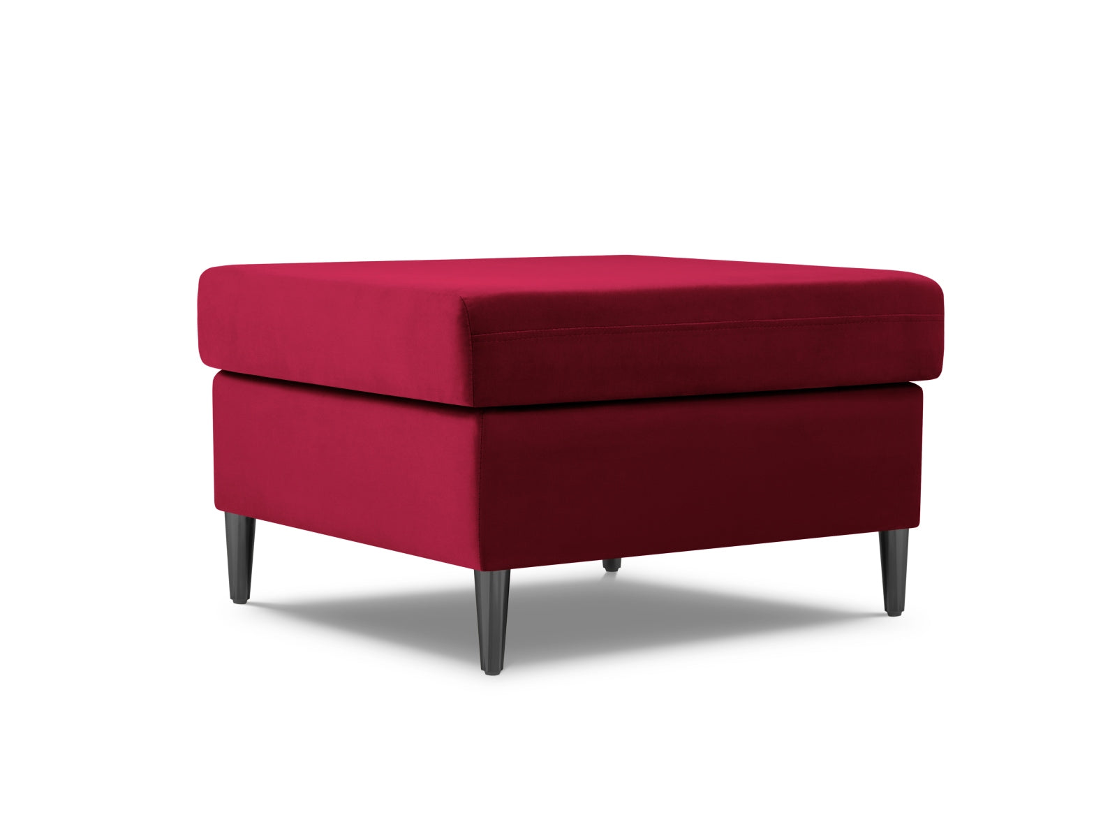 Kyoto Velour Pouf 1 Sitz 70cm in Red präsentiert im Onlineshop von KAQTU Design AG. Pouf ist von Cosmopolitan Design