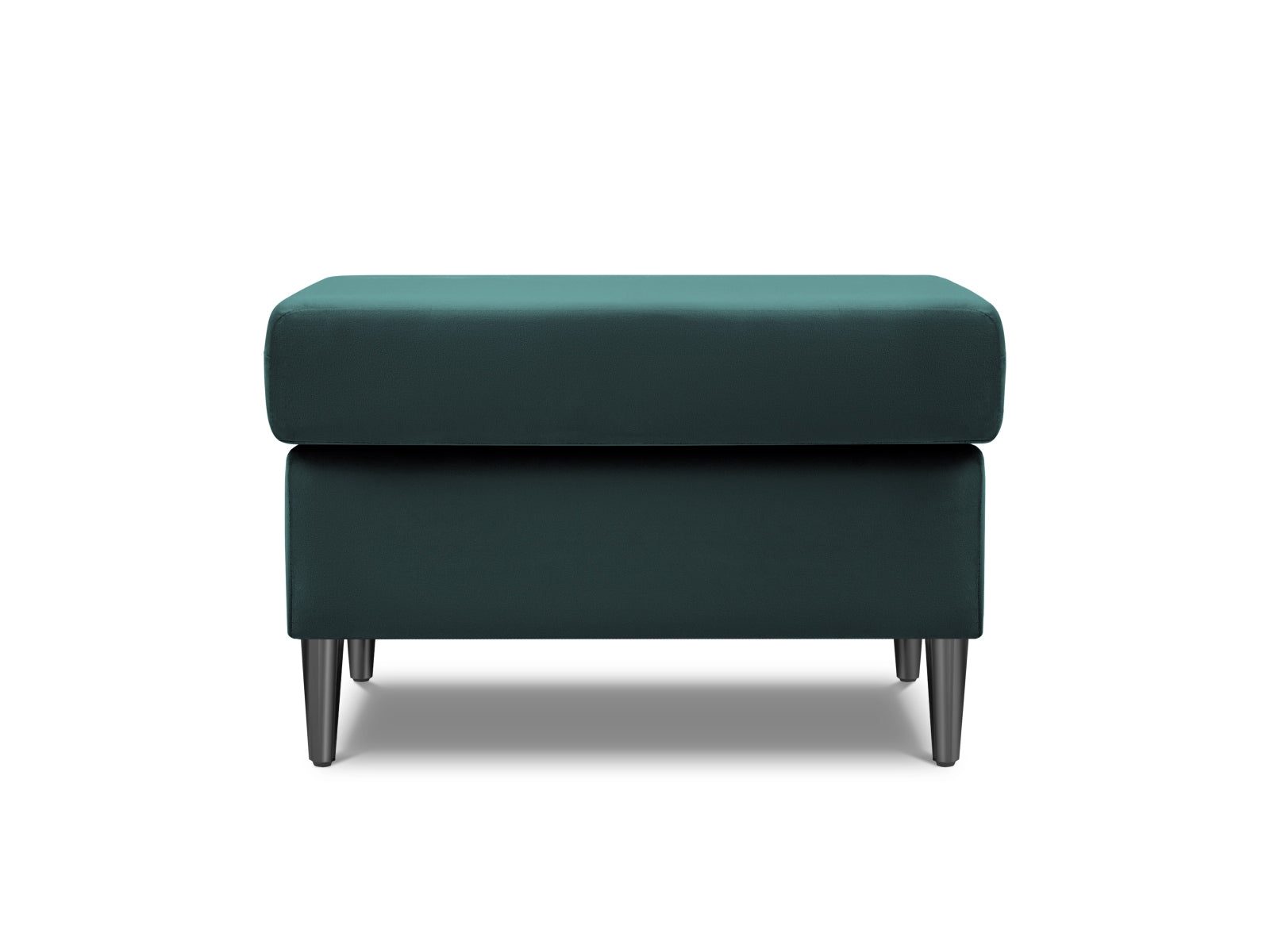 Eleganter Kyoto Velour Pouf 70cm von Cosmopolitan Design: Bequemer Sitz, vielseitig einsetzbar und pflegeleicht. Ideal für jedes Zuhause!
