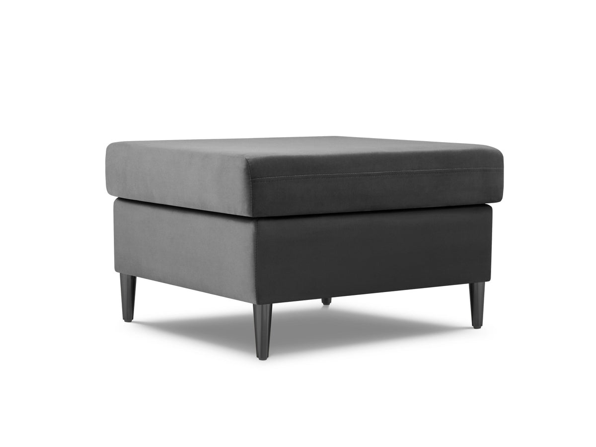 Kyoto Pouf 1 Sitz 70cm in Light Grey-Riviera präsentiert im Onlineshop von KAQTU Design AG. Pouf ist von Cosmopolitan Design