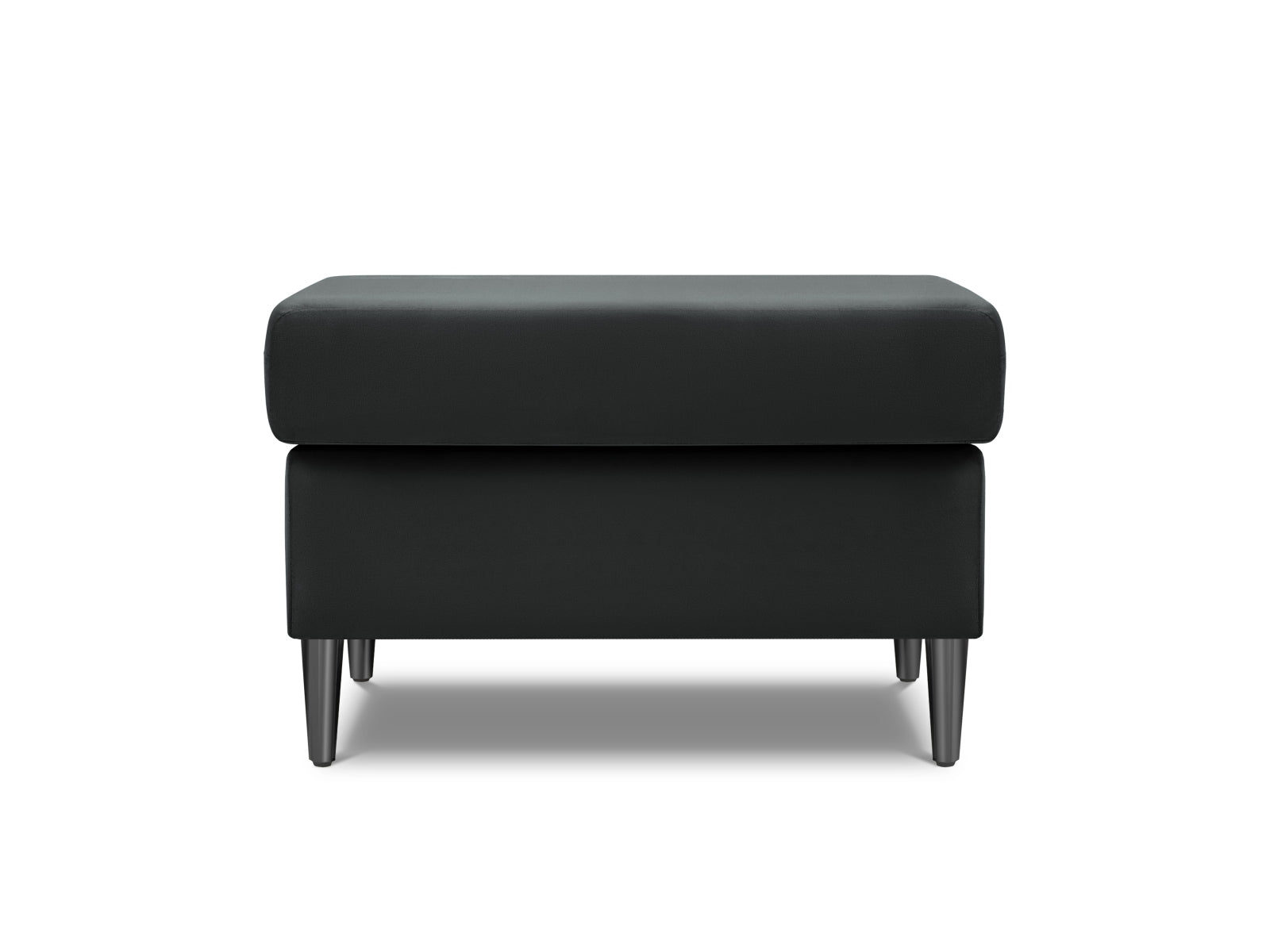 Eleganter Kyoto Pouf mit 70 cm Durchmesser in trendigem Dunkelgrau, perfekt für stilvolle Akzente und komfortable Sitzmöglichkeiten.