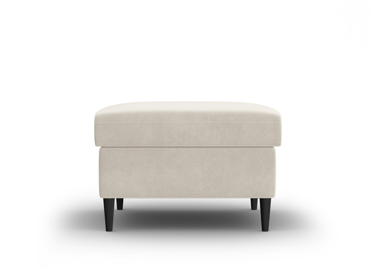 Kyoto Pouf 1 Sitz 70cm in Light Beige-Riviera präsentiert im Onlineshop von KAQTU Design AG. Pouf ist von Cosmopolitan Design