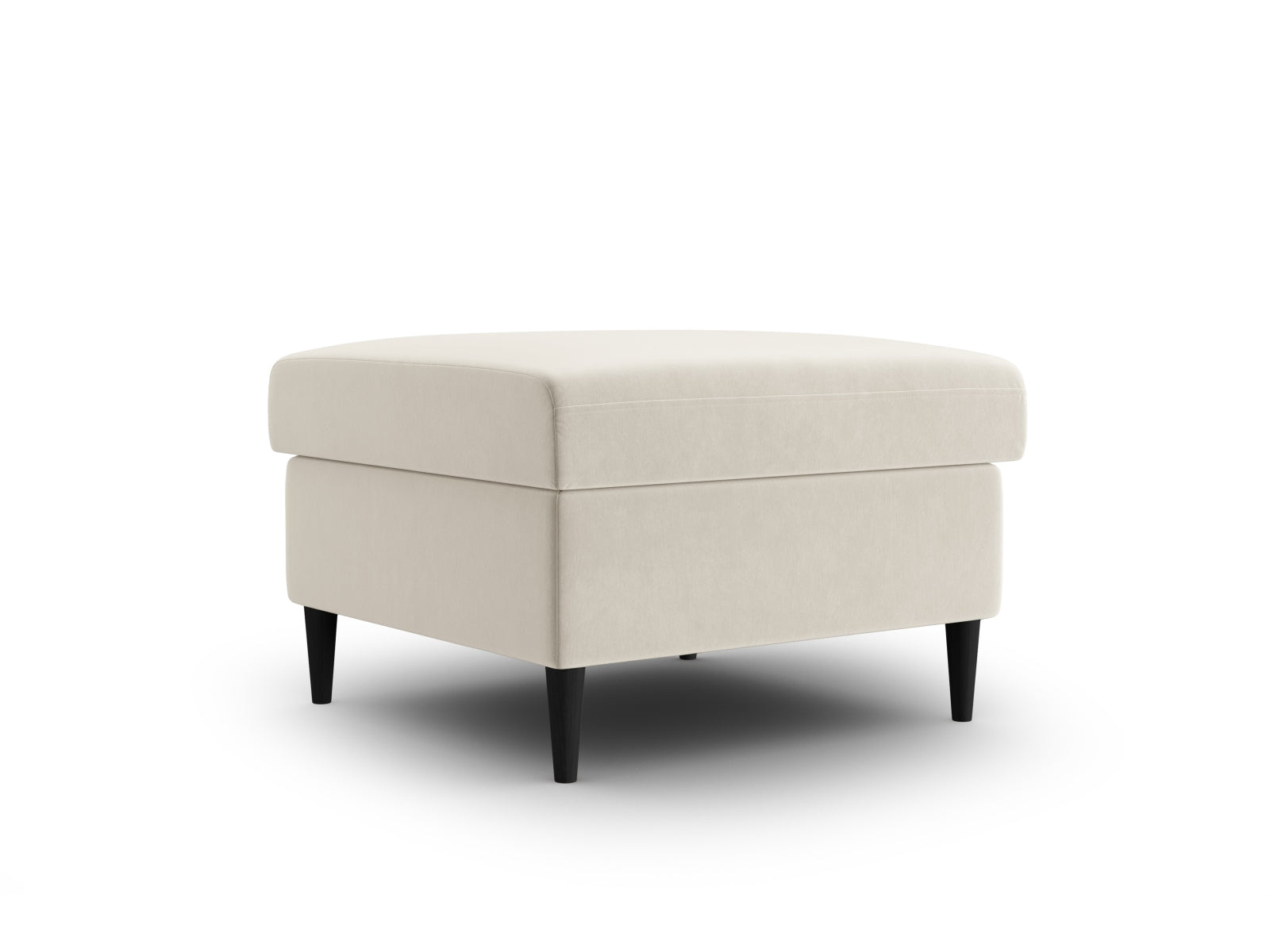 Eleganter Kyoto Velour Pouf 70cm von Cosmopolitan Design – stilvoll, bequem und vielseitig einsetzbar für jedes Zuhause.
