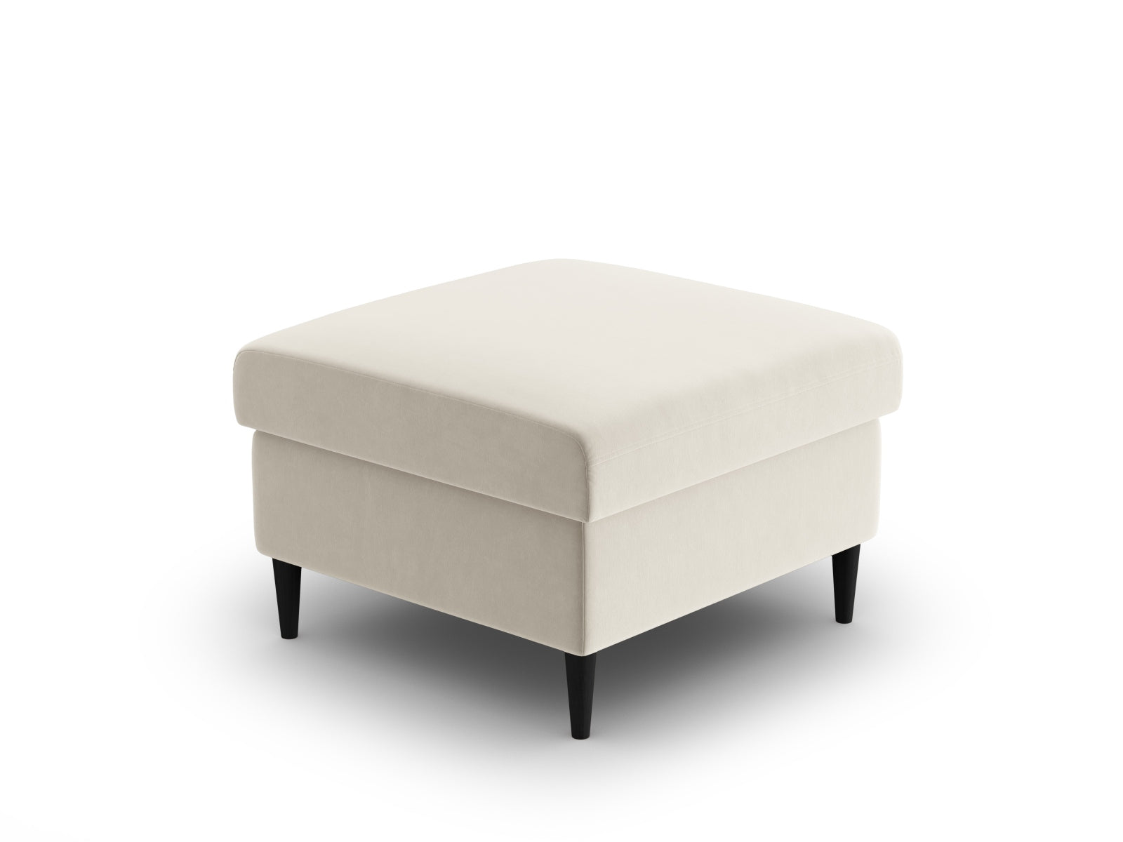 Stilvoller Kyoto Velour Pouf 70cm von Cosmopolitan Design – ein eleganter Sitzplatz, der Komfort und Funktionalität in Ihr Zuhause bringt.