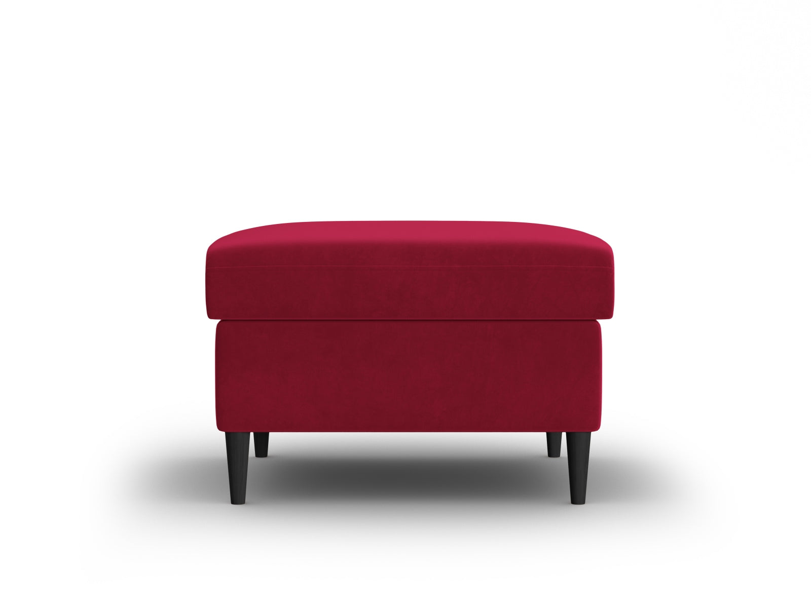 Kyoto Velour Pouf 1 Sitz 70cm in Red präsentiert im Onlineshop von KAQTU Design AG. Pouf ist von Cosmopolitan Design