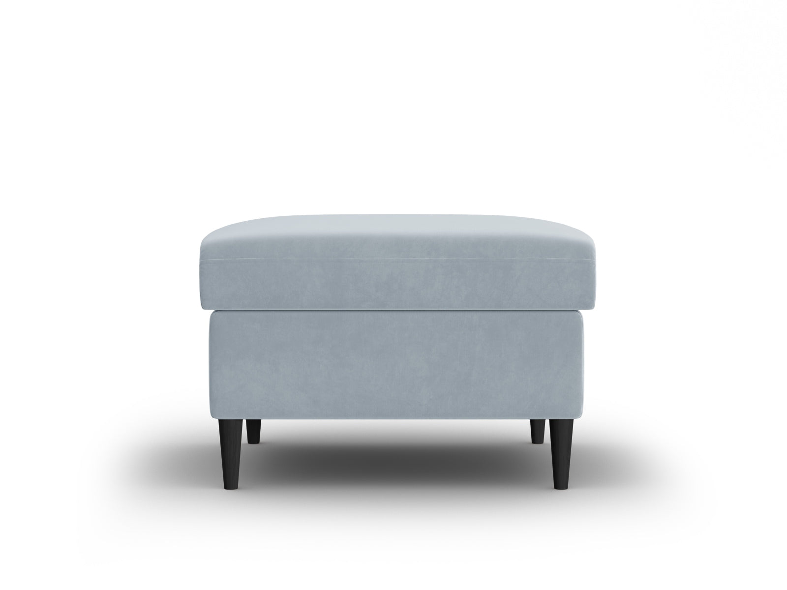 Kyoto Velour Pouf 1 Sitz 70cm in Light Blue präsentiert im Onlineshop von KAQTU Design AG. Pouf ist von Cosmopolitan Design