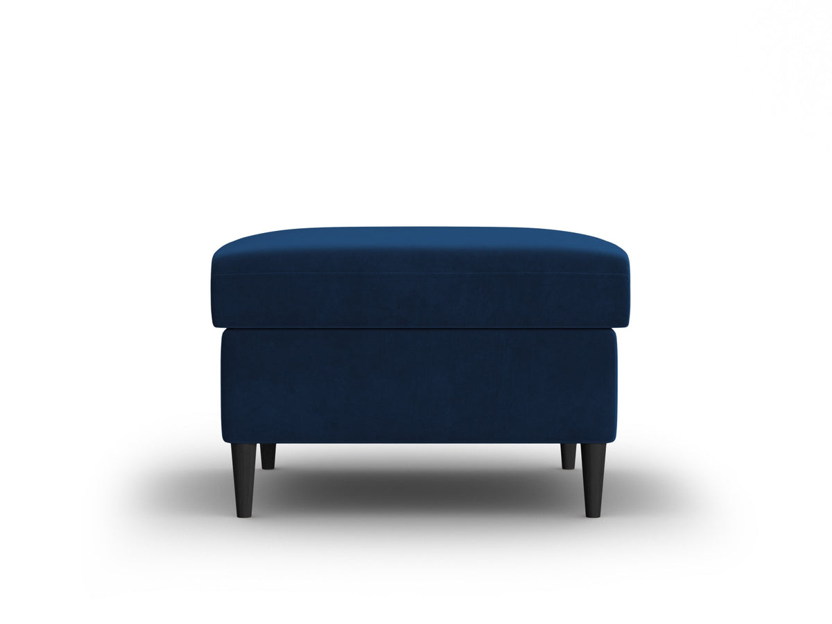 Kyoto Pouf 1 Sitz 70cm in Royal Blue-Riviera präsentiert im Onlineshop von KAQTU Design AG. Pouf ist von Cosmopolitan Design