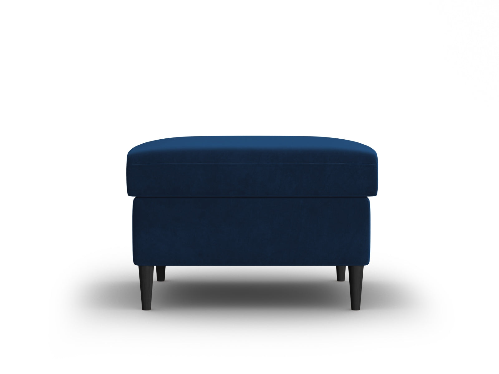 Kyoto Velour Pouf 1 Sitz 70cm in Royal Blue präsentiert im Onlineshop von KAQTU Design AG. Pouf ist von Cosmopolitan Design