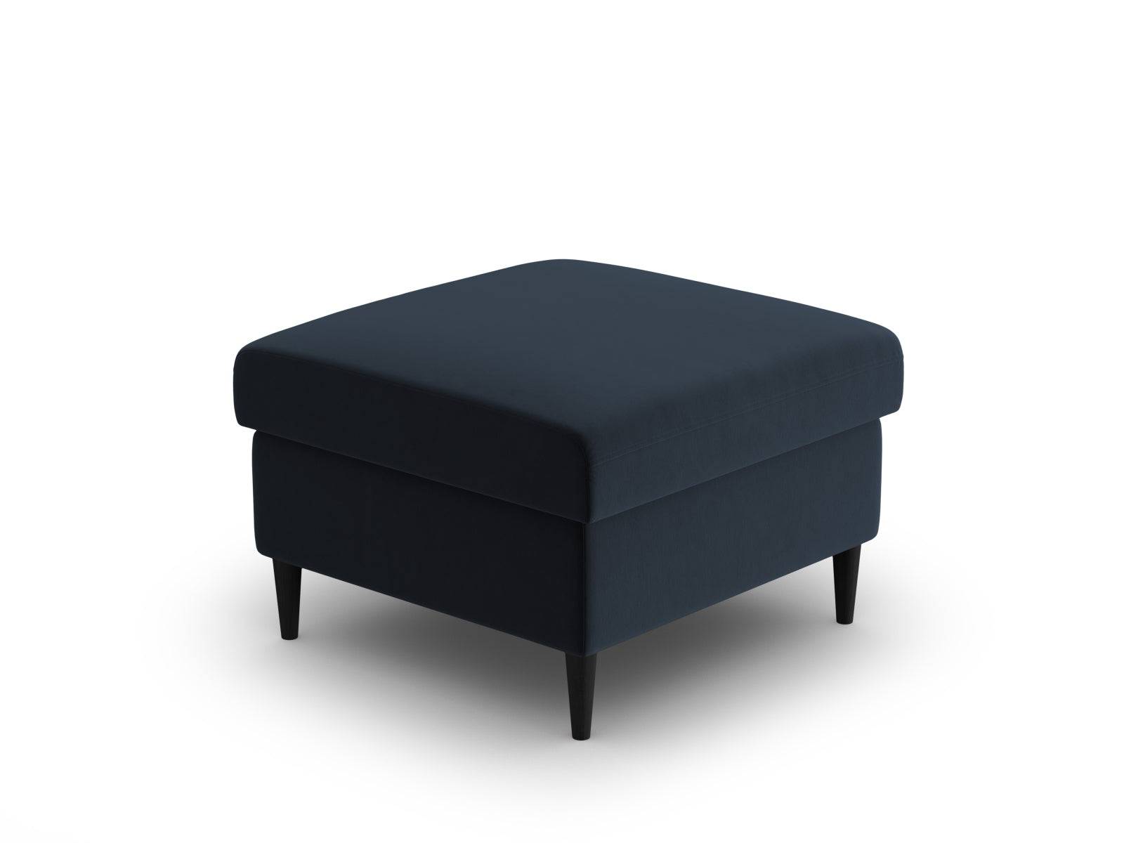 Stilvoller Kyoto Pouf mit 70 cm Durchmesser in einem modernen Blauton, perfekt für entspannte Sitzgelegenheiten und geschmackvolle Einrichtung.
