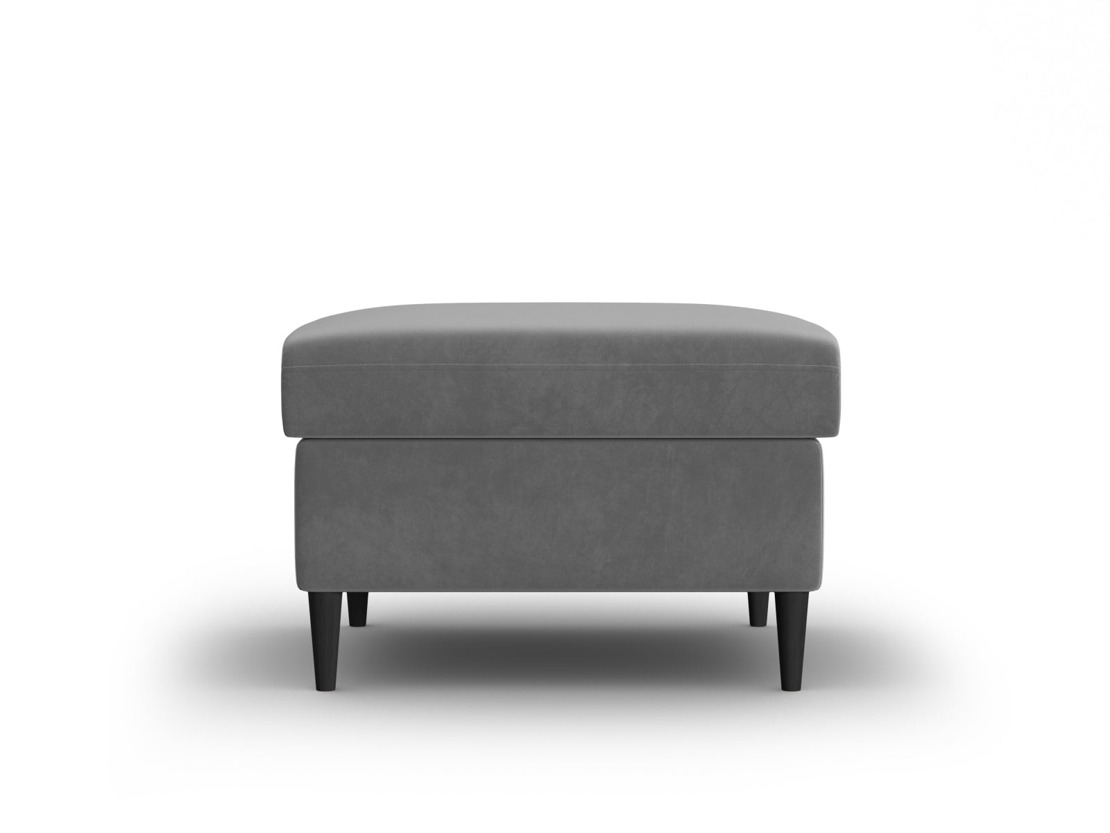 Kyoto Velour Pouf 1 Sitz 70cm in Light Grey präsentiert im Onlineshop von KAQTU Design AG. Pouf ist von Cosmopolitan Design