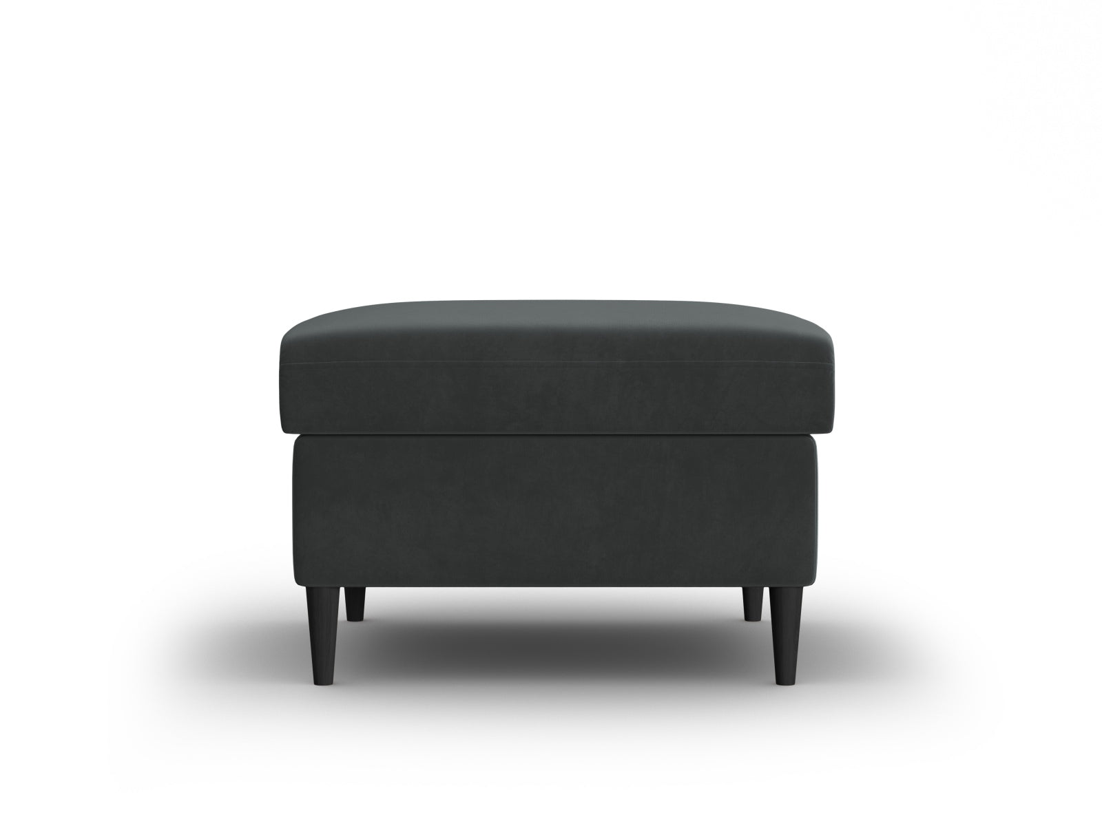 Kyoto Velour Pouf 1 Sitz 70cm in Dark Grey präsentiert im Onlineshop von KAQTU Design AG. Pouf ist von Cosmopolitan Design