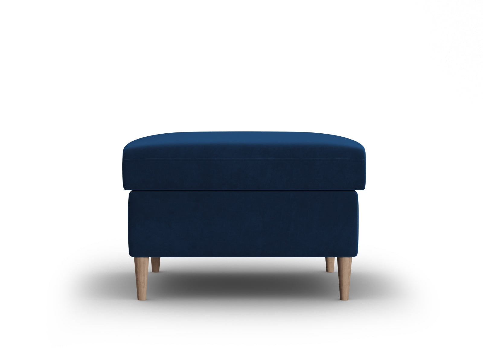 Kyoto Velour Pouf 1 Sitz 70cm in Royal Blue präsentiert im Onlineshop von KAQTU Design AG. Pouf ist von Cosmopolitan Design