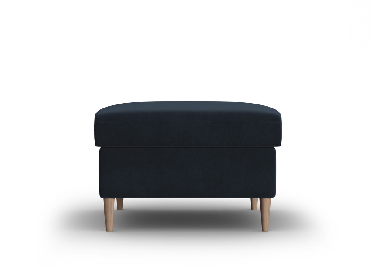Kyoto Pouf 1 Sitz 70cm in Dark Blue-Riviera präsentiert im Onlineshop von KAQTU Design AG. Pouf ist von Cosmopolitan Design