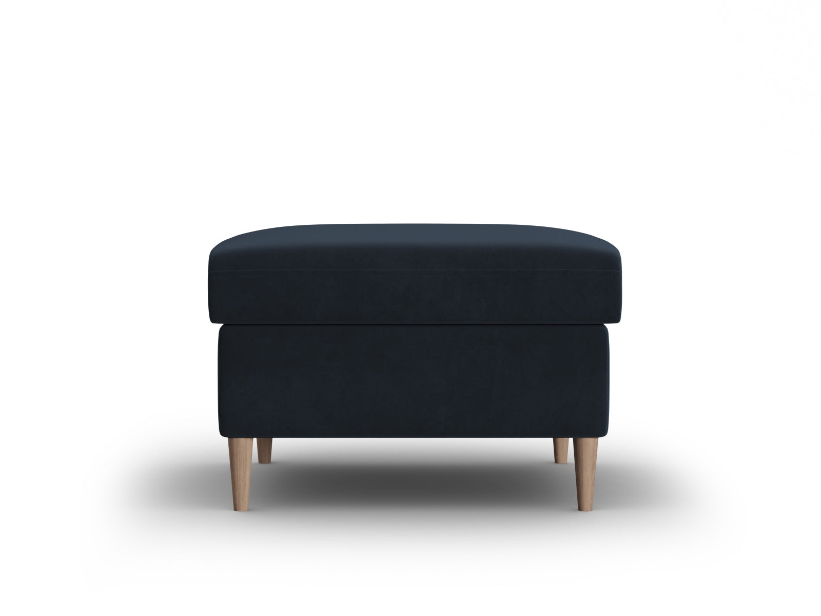 Eleganter Kyoto Pouf mit 70 cm Durchmesser in einem trendigen Blauton, ideal für stilvolle Akzente und gemütliche Sitzmöglichkeiten.