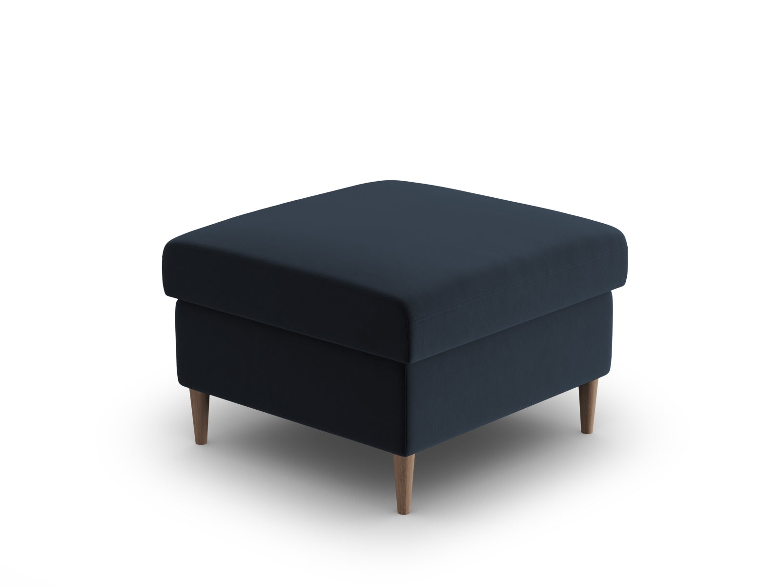 Eleganter Kyoto Pouf mit 70 cm Durchmesser in stilvollem Blau, ideal für gemütliche Sitzgelegenheiten und modernes Wohndesign.