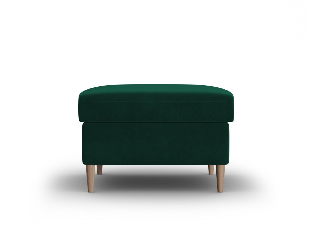 Kyoto Pouf 1 Sitz 70cm in Bottle Green-Riviera präsentiert im Onlineshop von KAQTU Design AG. Pouf ist von Cosmopolitan Design