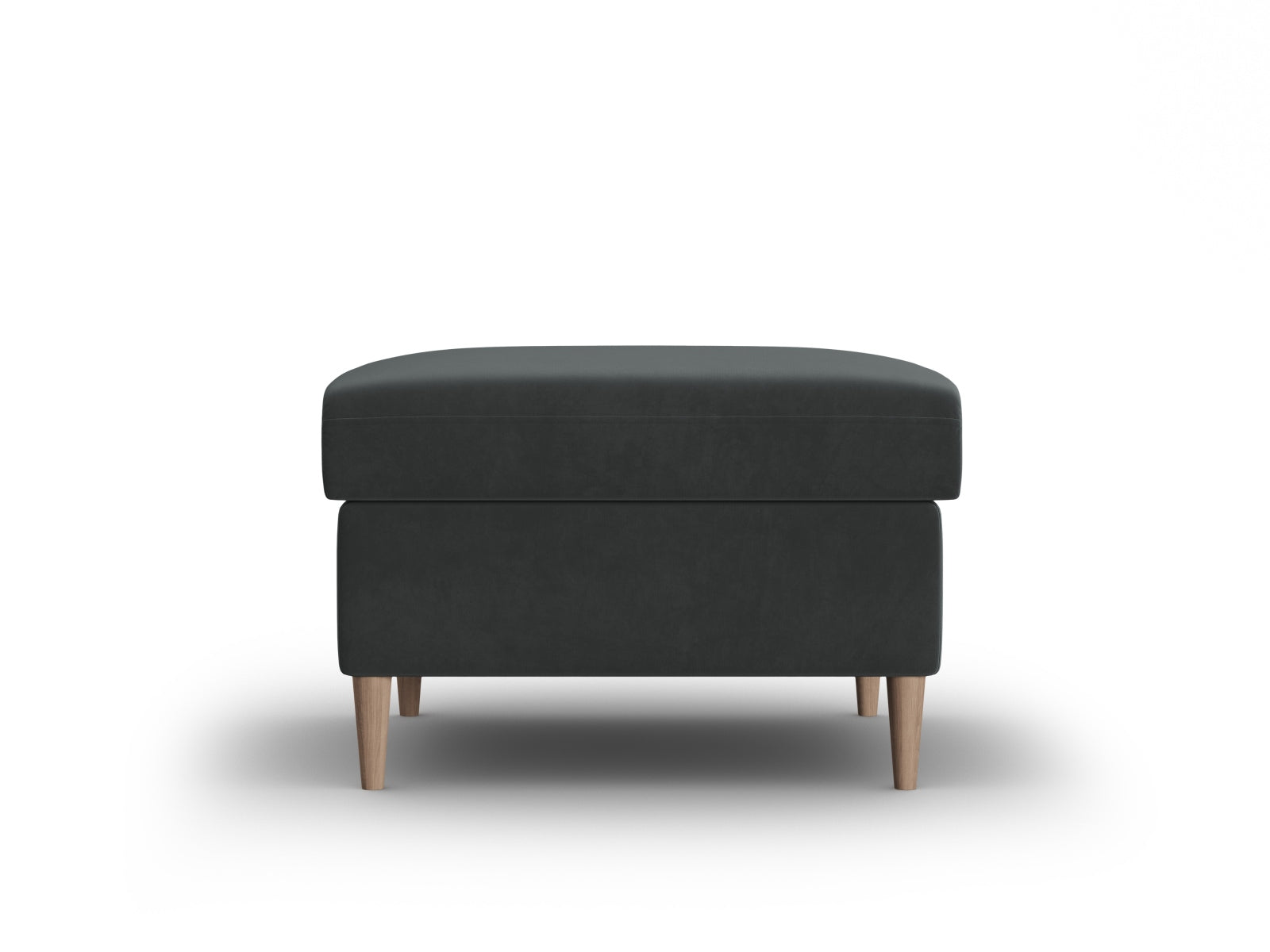 Kyoto Velour Pouf 1 Sitz 70cm in Dark Grey präsentiert im Onlineshop von KAQTU Design AG. Pouf ist von Cosmopolitan Design
