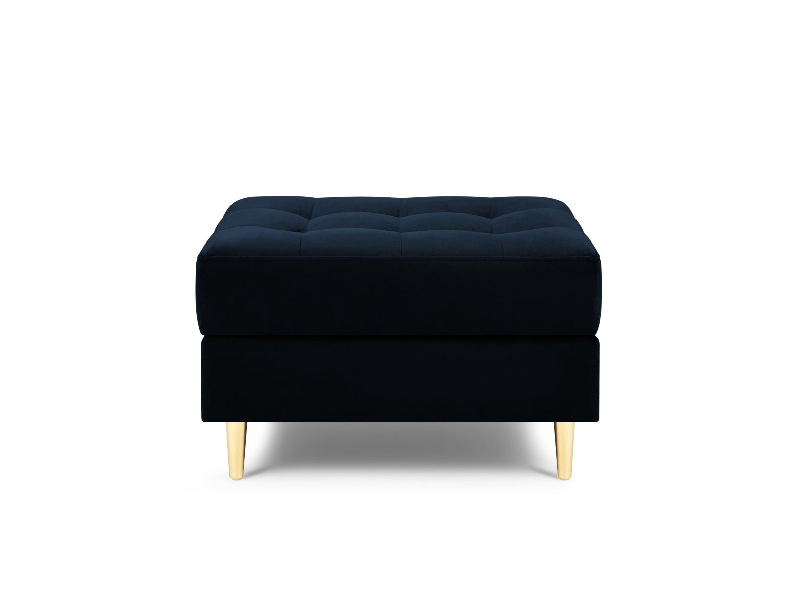 Eleganter 1-Sitzer Pouf Aspen in Royal Blue, ideal für stilvolle Akzente in jedem Raum. Hochwertiges Design von Cosmopolitan Design.