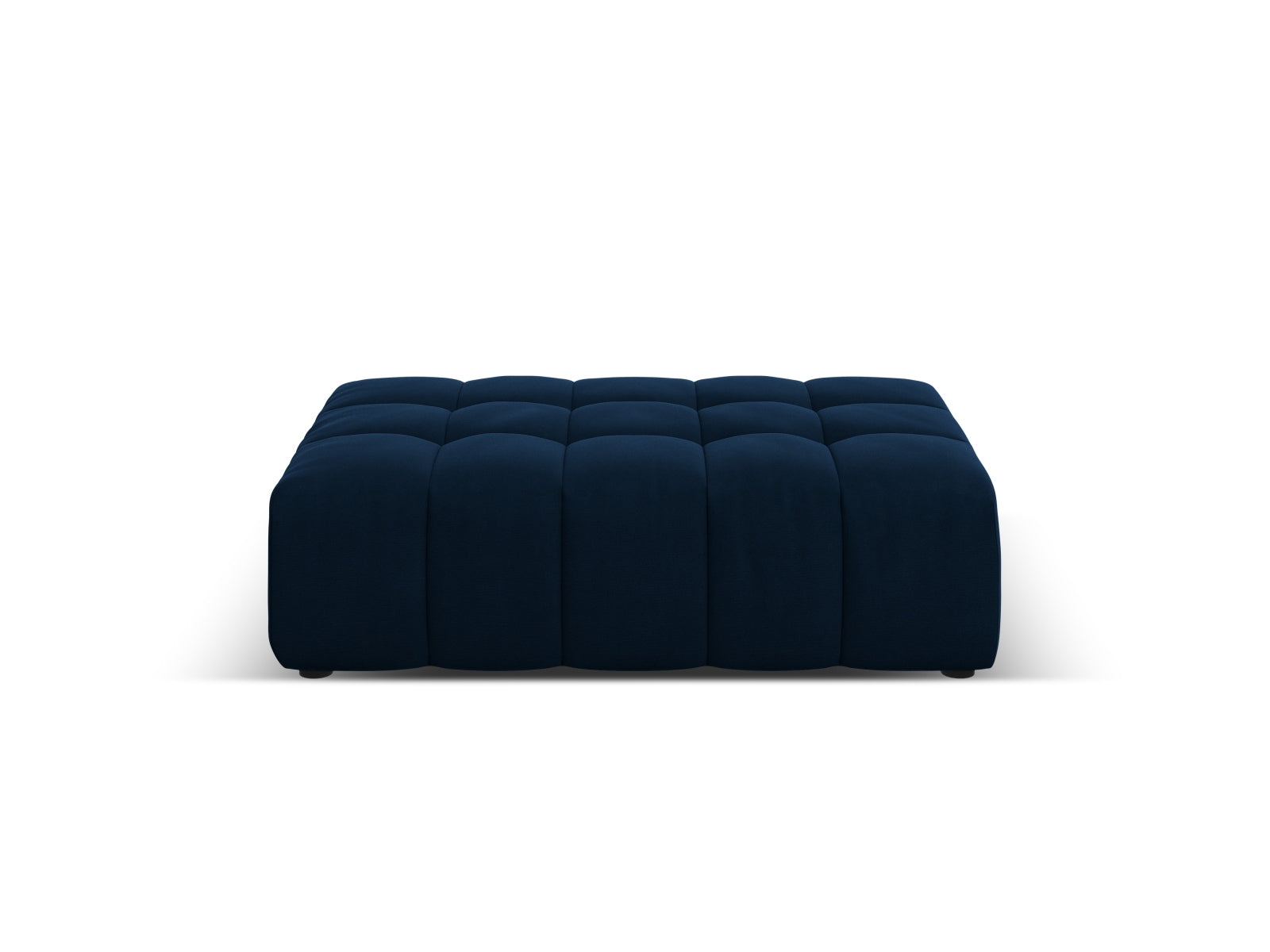 Chicago Velour Pouf 1 Sitz 80cm in Royal Blue-Bluvel präsentiert im Onlineshop von KAQTU Design AG. Pouf ist von Cosmopolitan Design