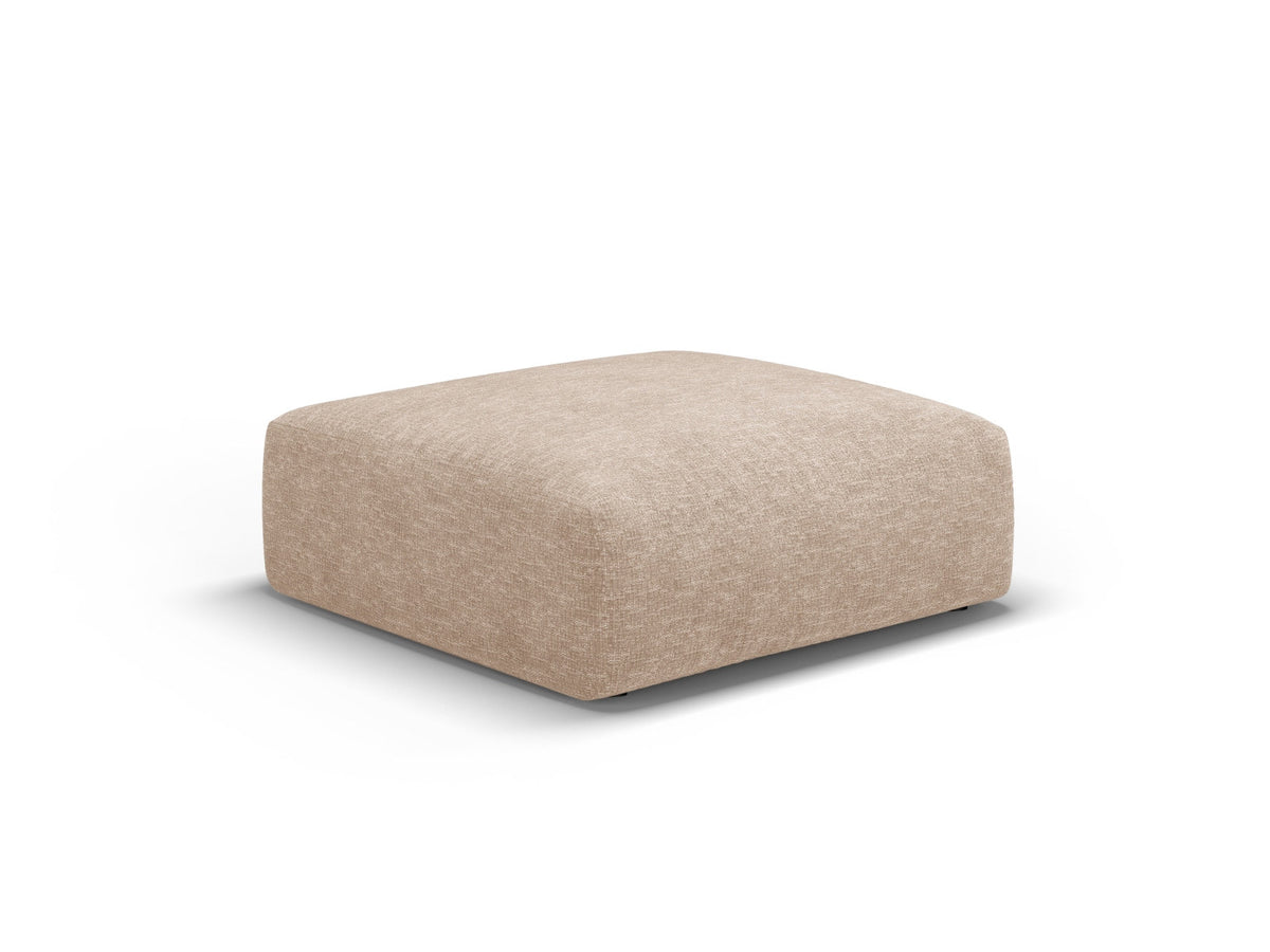 1-Sitzer Pouf Matera in Beige-Haga präsentiert im Onlineshop von KAQTU Design AG. Pouf ist von Cosmopolitan Design