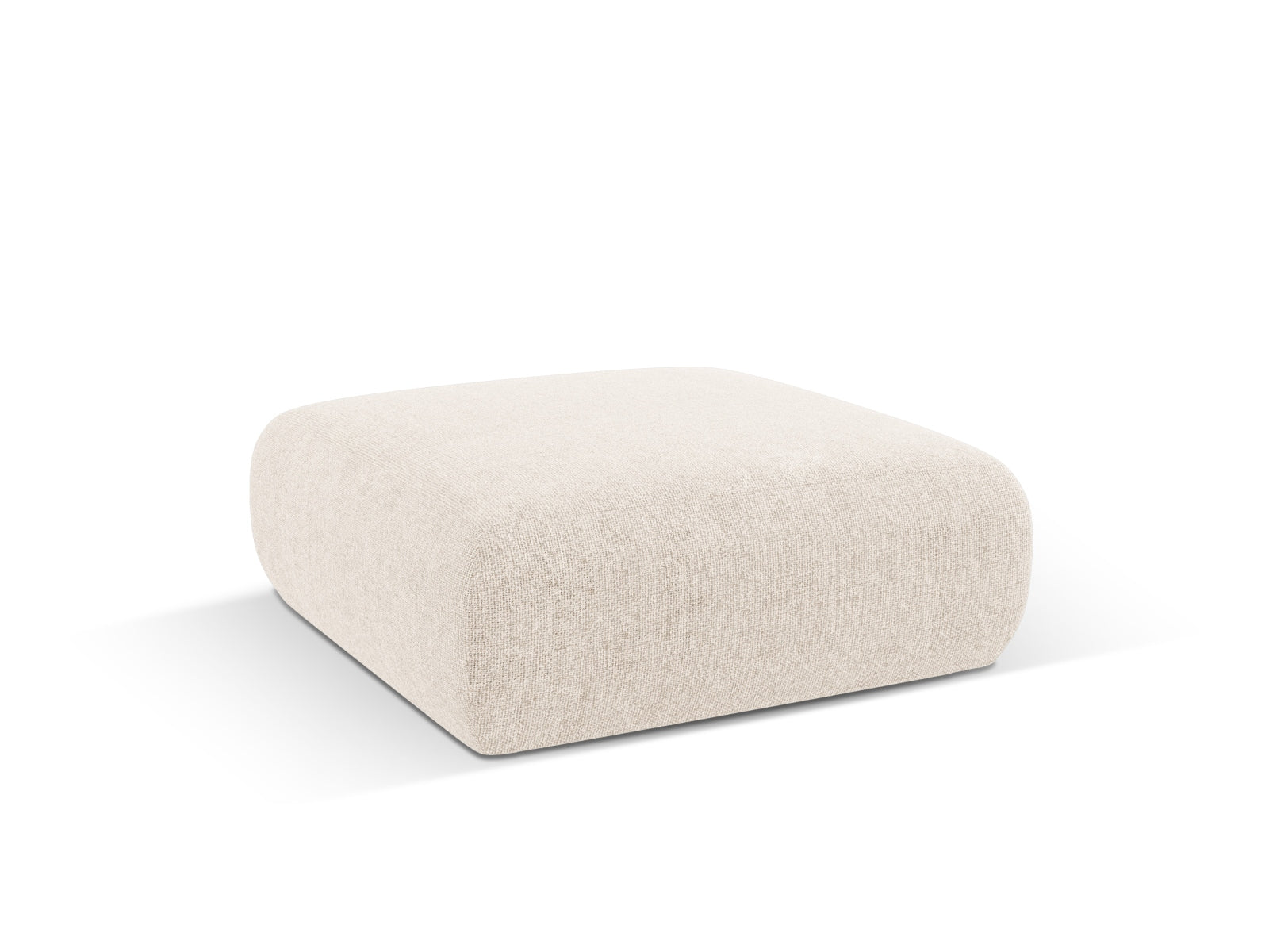 Elegantes Nolio Sofa 2 Sitzer in sanftem Beige, ideal als stilvoller Pouf von Cosmopolitan Design für moderne Wohnräume.