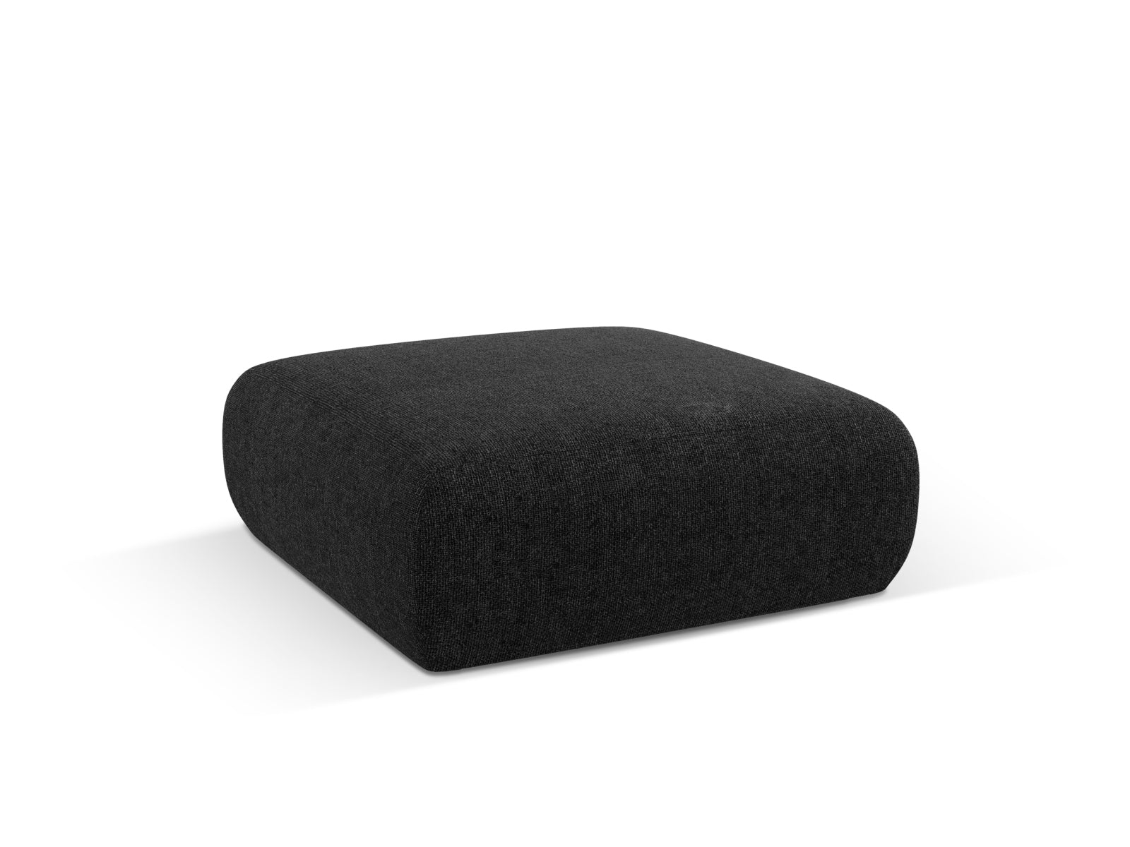 Elegantes Nolio Sofa 2 Sitzer in Schwarz, 100 cm, ideal als stilvoller Pouf von Cosmopolitan Design für moderne Wohnräume.