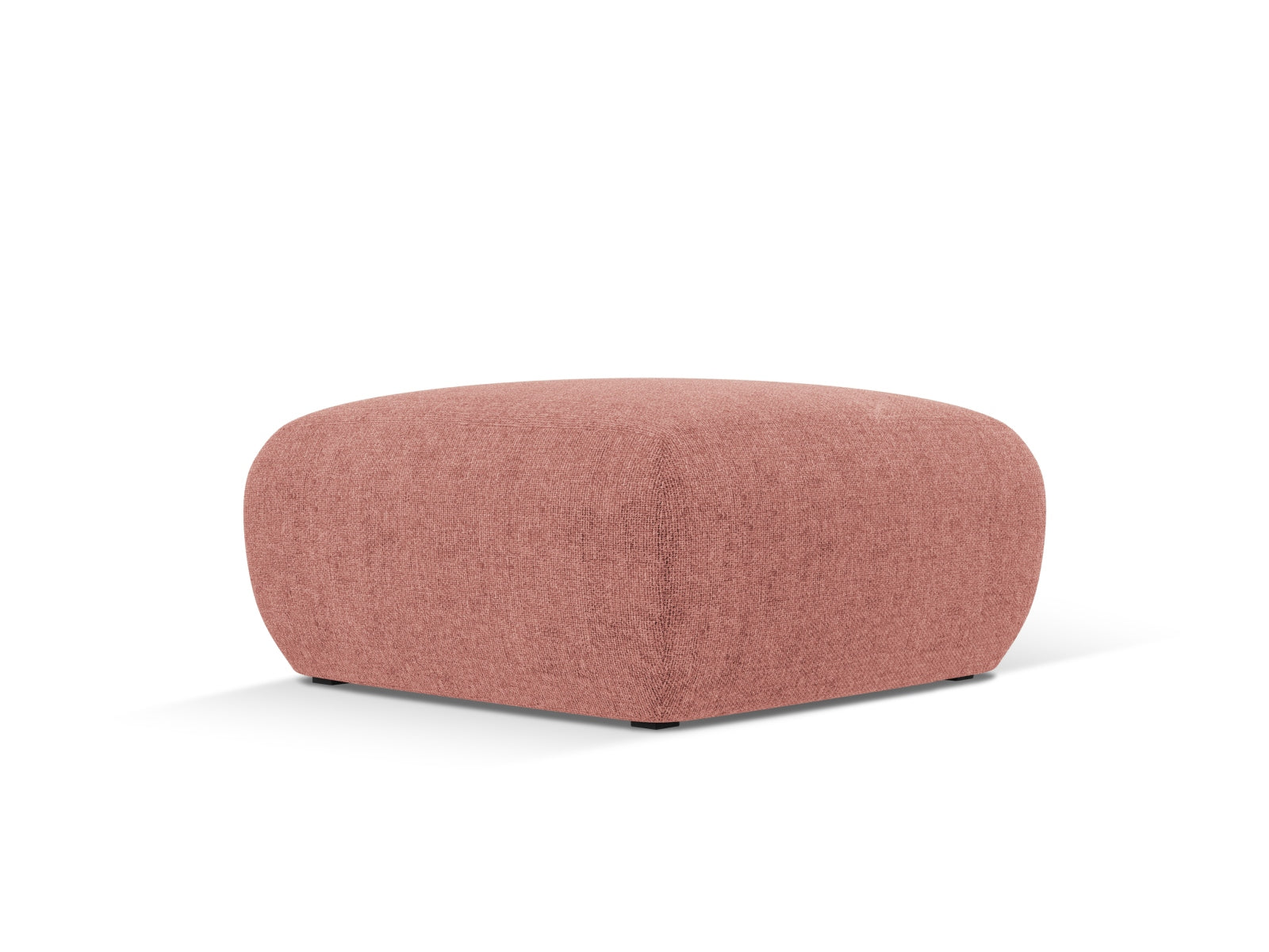 Stylischer Nolio Pouf in Pink-Haga, 75 cm, ideal für moderne Wohnräume. Hochwertiges Design von Cosmopolitan Design.