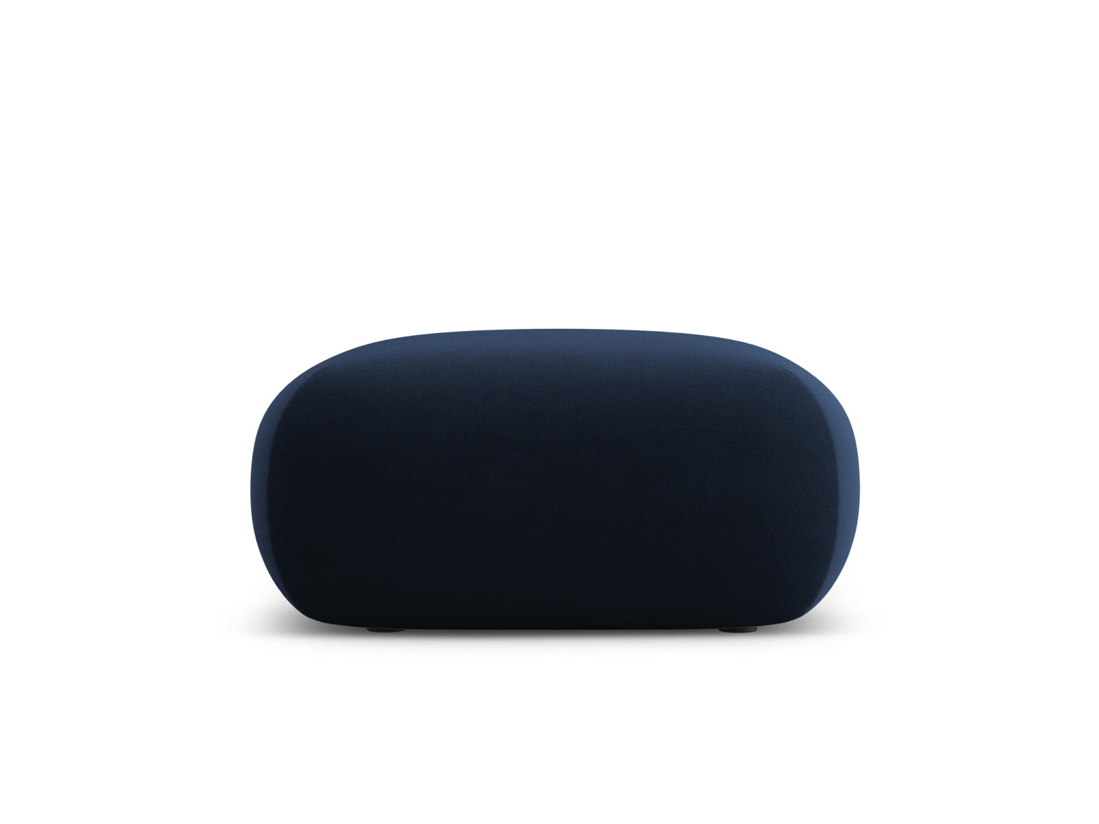 Nolio Velour Pouf 1 Sitz 75cm in Royal Blue-Casino präsentiert im Onlineshop von KAQTU Design AG. Pouf ist von Cosmopolitan Design