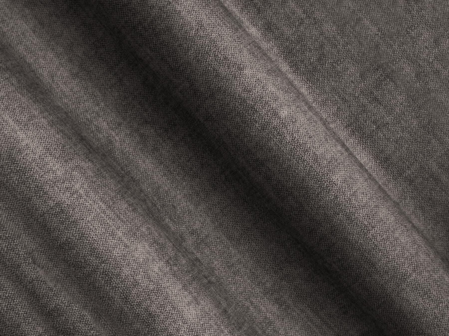Elegantes 3-Sitzer Ecksofa Calma in Grau, ideal für kleine Räume, mit praktischer Schlaffunktion und integriertem Stauraum.