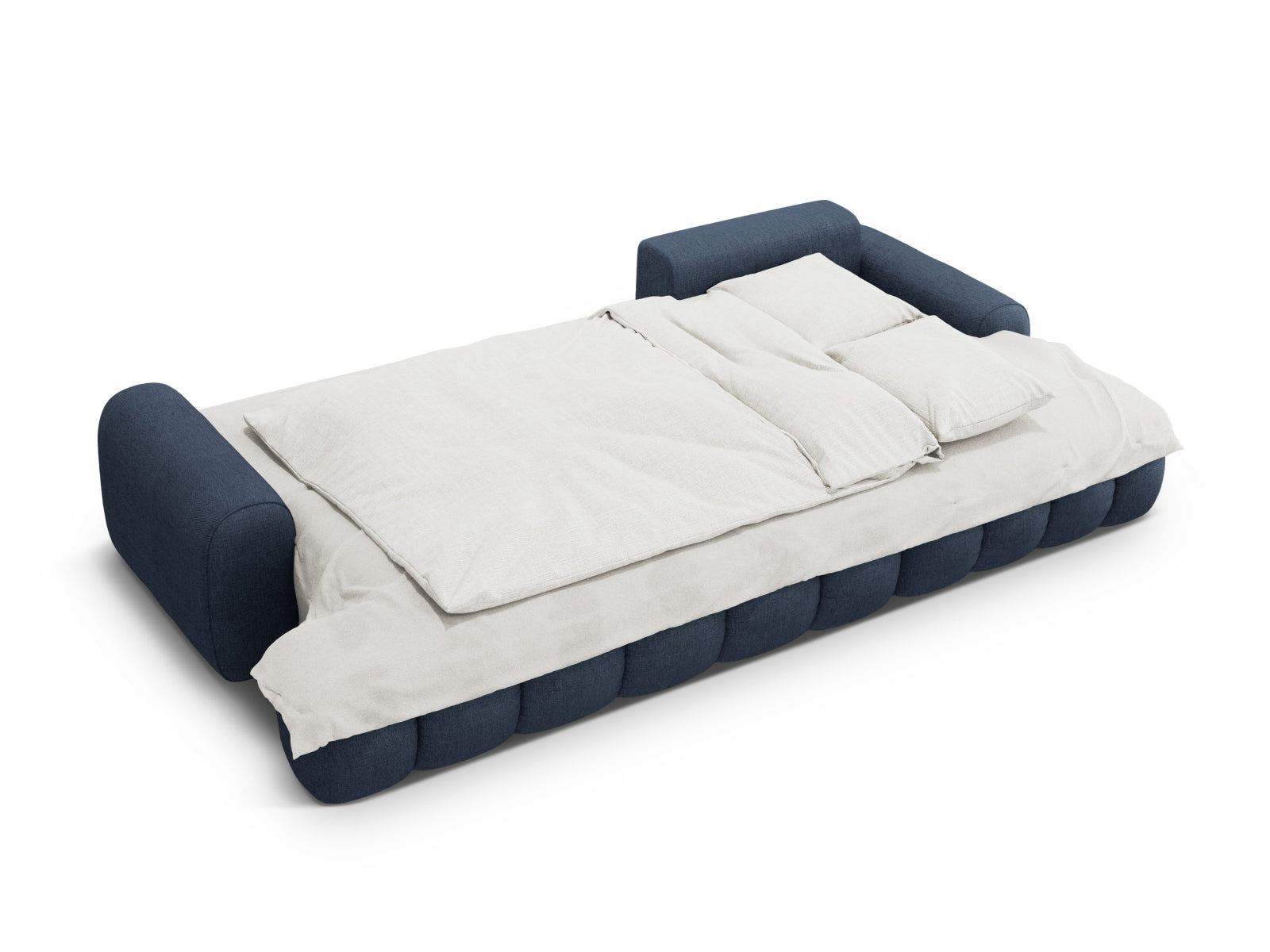 Das Linz Ecksofa rechts von Cosmopolitan Design vereint modernes Design mit praktischer Schlaffunktion und Stauraum – ideal für jedes Zuhause!