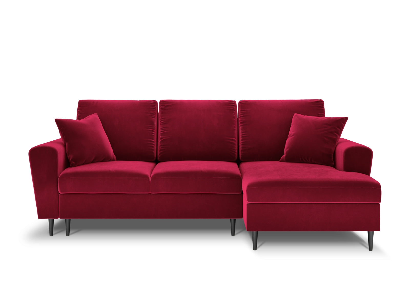 Elegantes Kyoto Ecksofa rechts, 4-Sitzer mit integrierter Schlaffunktion und Stauraum, ideal für gemütliche Abende und platzsparende Lösungen.