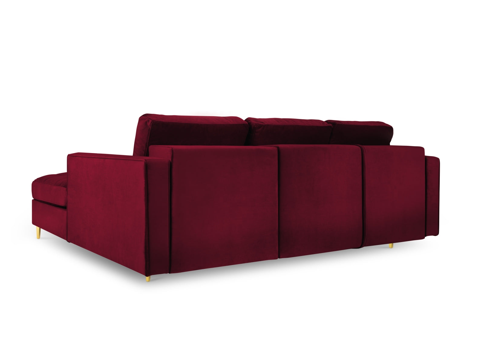 Modernes 5-Sitzer Ecksofa in Rechtsausführung, ideal für entspannte Nächte und zusätzlichen Stauraum, stilvoll und funktional.