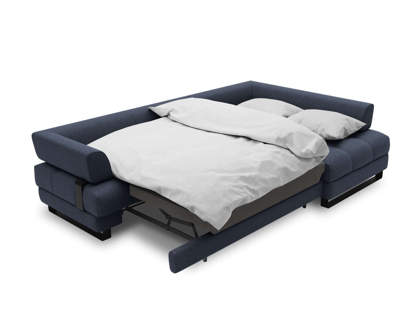 Entdecken Sie das Clinton Ecksofa von Cosmopolitan Design: elegantes 5-Sitzer Sofa mit praktischer Schlaffunktion und grosszügigem Stauraum für Ihr Wohnzimmer!