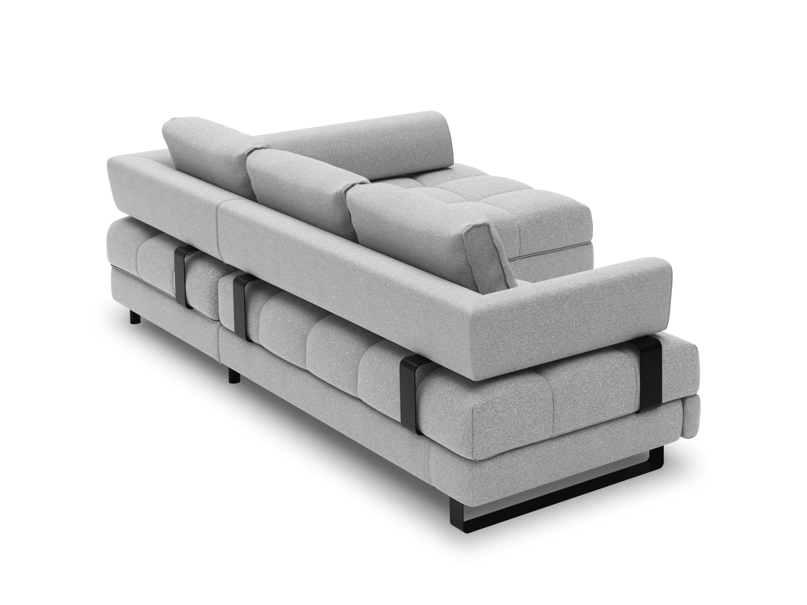 Erleben Sie das Clinton Ecksofa von Cosmopolitan Design: stilvolles 5-Sitzer Sofa mit cleverer Schlaffunktion und viel Stauraum für Ihr Zuhause!