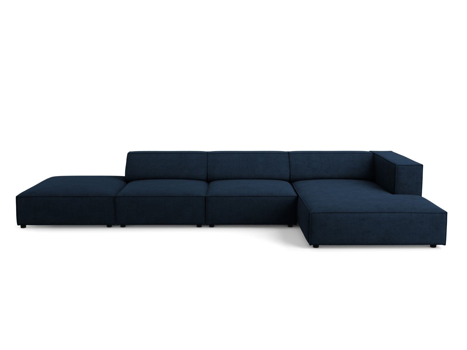Arendal Ecksofa rechts 5 Sitzer in Royal Blue präsentiert im Onlineshop von KAQTU Design AG. Ecksofa rechts ist von Cosmopolitan Design