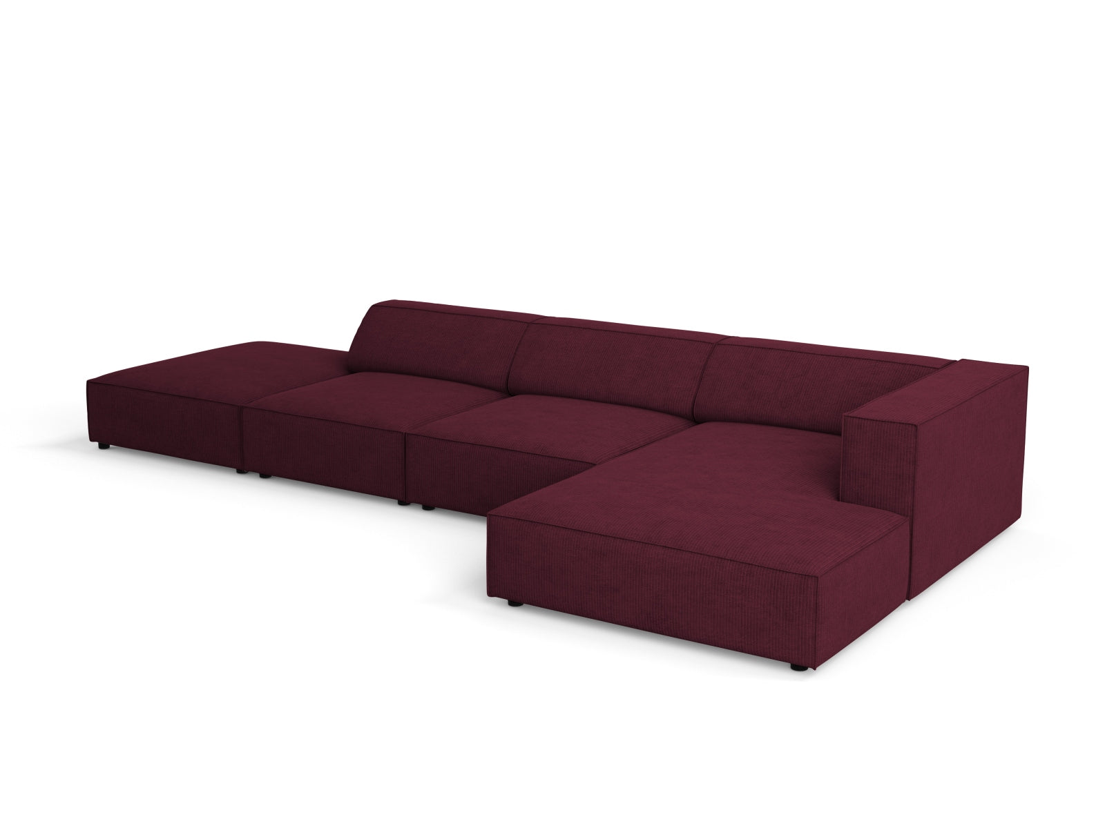 Erleben Sie das stilvolle Arendal Ecksofa rechts 5 Sitzer von Cosmopolitan Design – perfekt für moderne Wohnkonzepte und ultimativen Sitzkomfort.