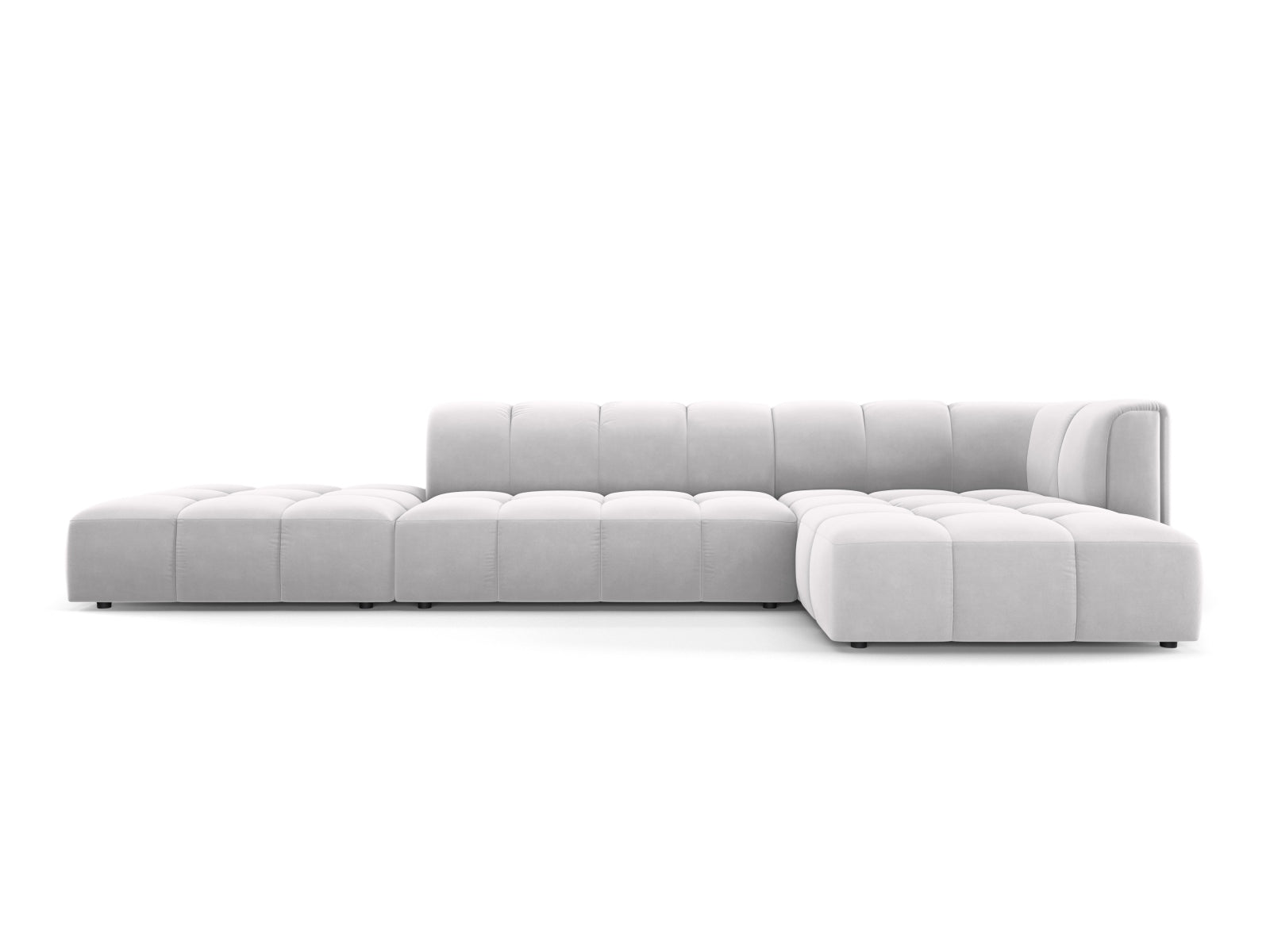 Elegantes 5-Sitzer Ecksofa Moritz in modernem Design, ideal für gemütliche Wohnräume und flexible Raumgestaltung.