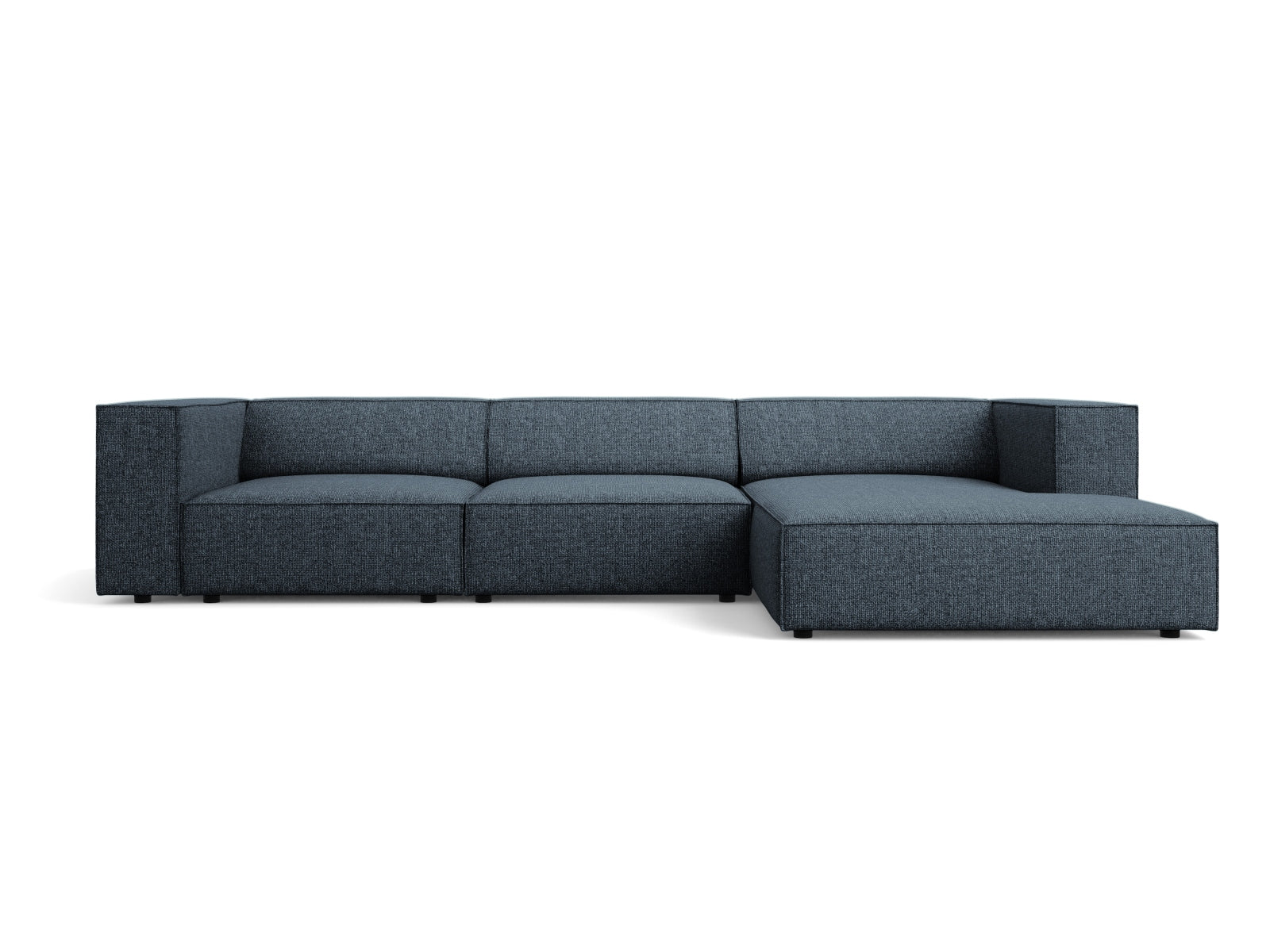 Arendal Ecksofa rechts 4 Sitzer in Royal Blue präsentiert im Onlineshop von KAQTU Design AG. Ecksofa rechts ist von Cosmopolitan Design